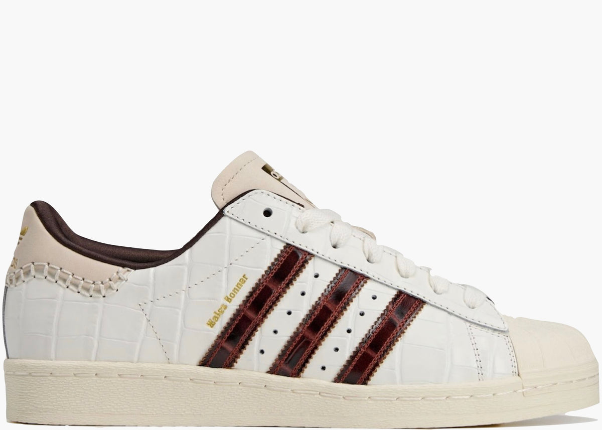 Adidas Superstar Wales Bonner White Brown Croc