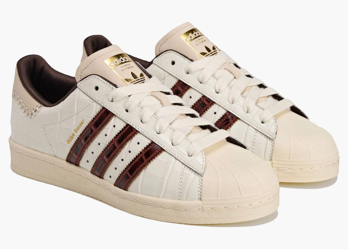 Adidas Superstar Wales Bonner White Brown Croc