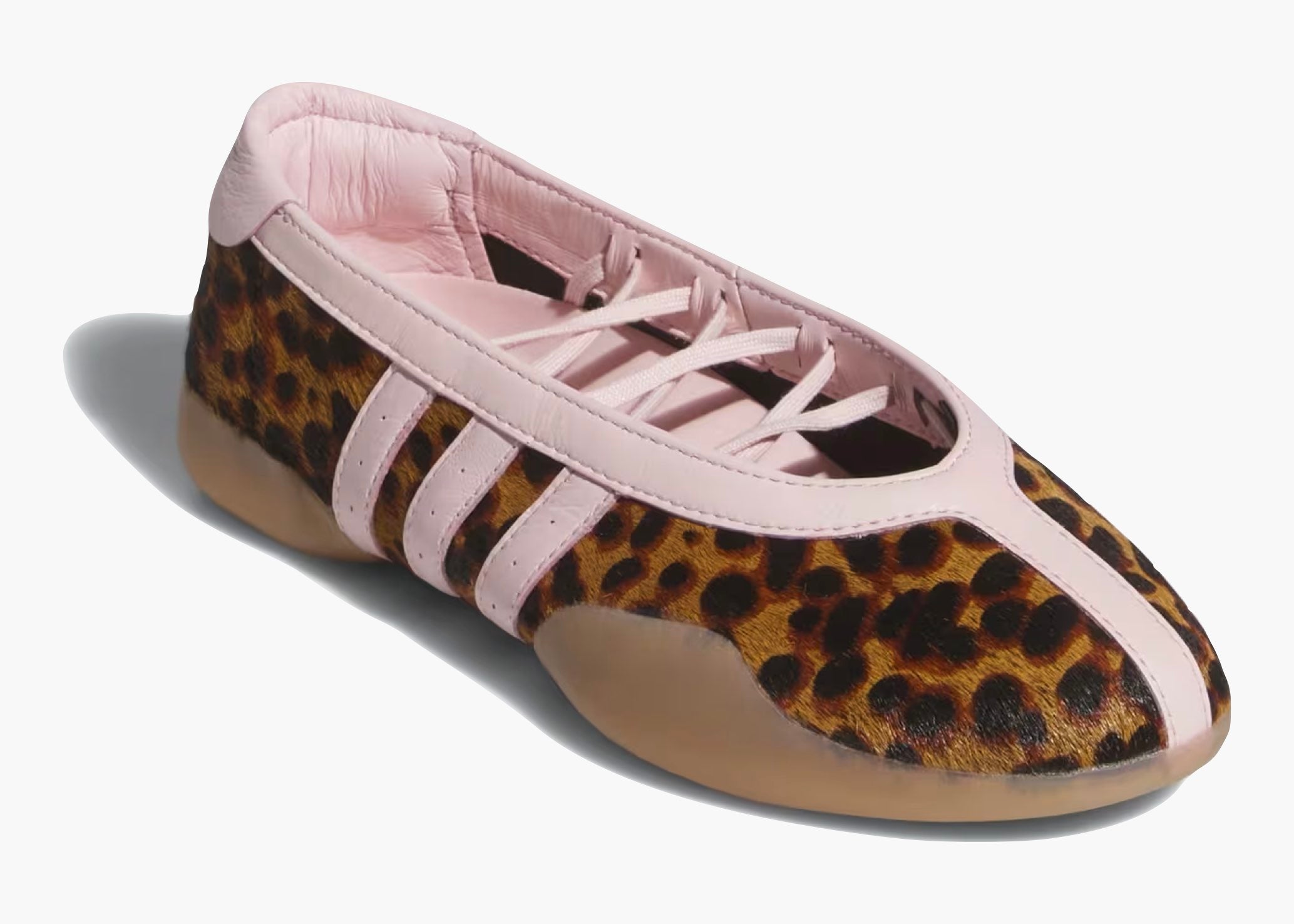 Adidas Taekwondo Mei Ballet Leopard Print Clear Pink (W) KI0159 Hype Clothinga Limited Edition