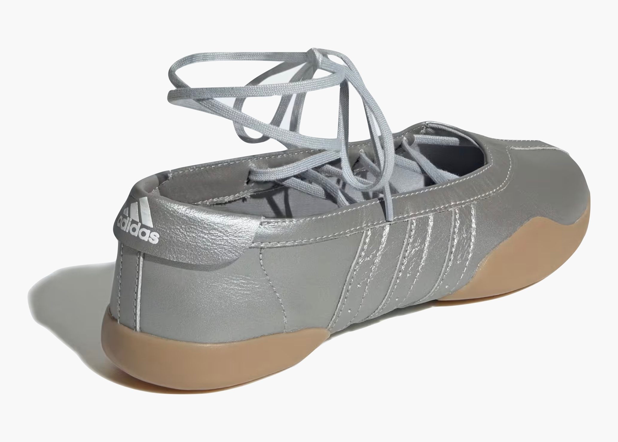 Adidas Taekwondo Mei Ballet Silver Metallic Gum (W) JR7032 Hype Clothinga Limited Edition