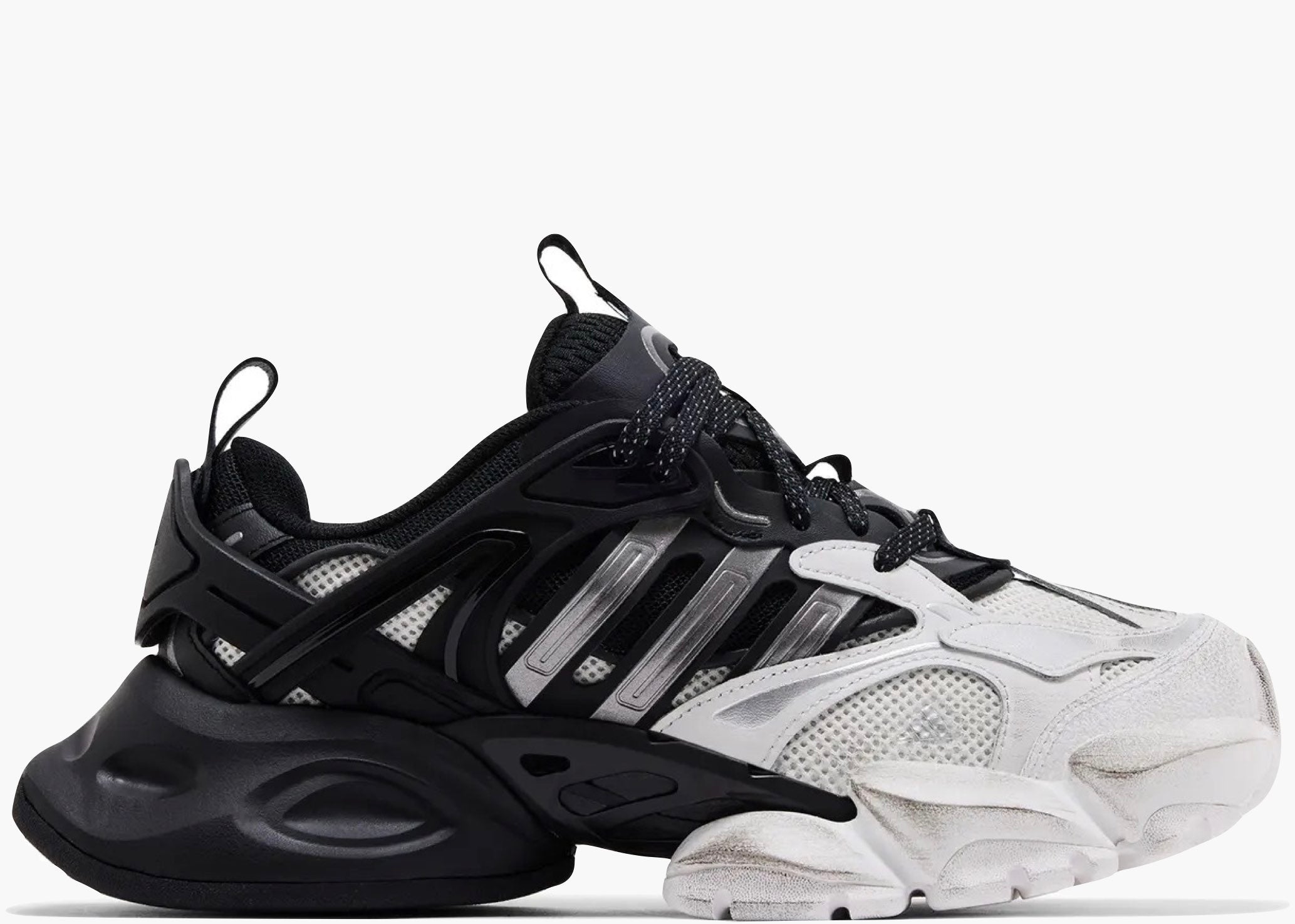 Adidas XLG Runner Deluxe White Black JR0861 Hype Clothinga Limited Edition