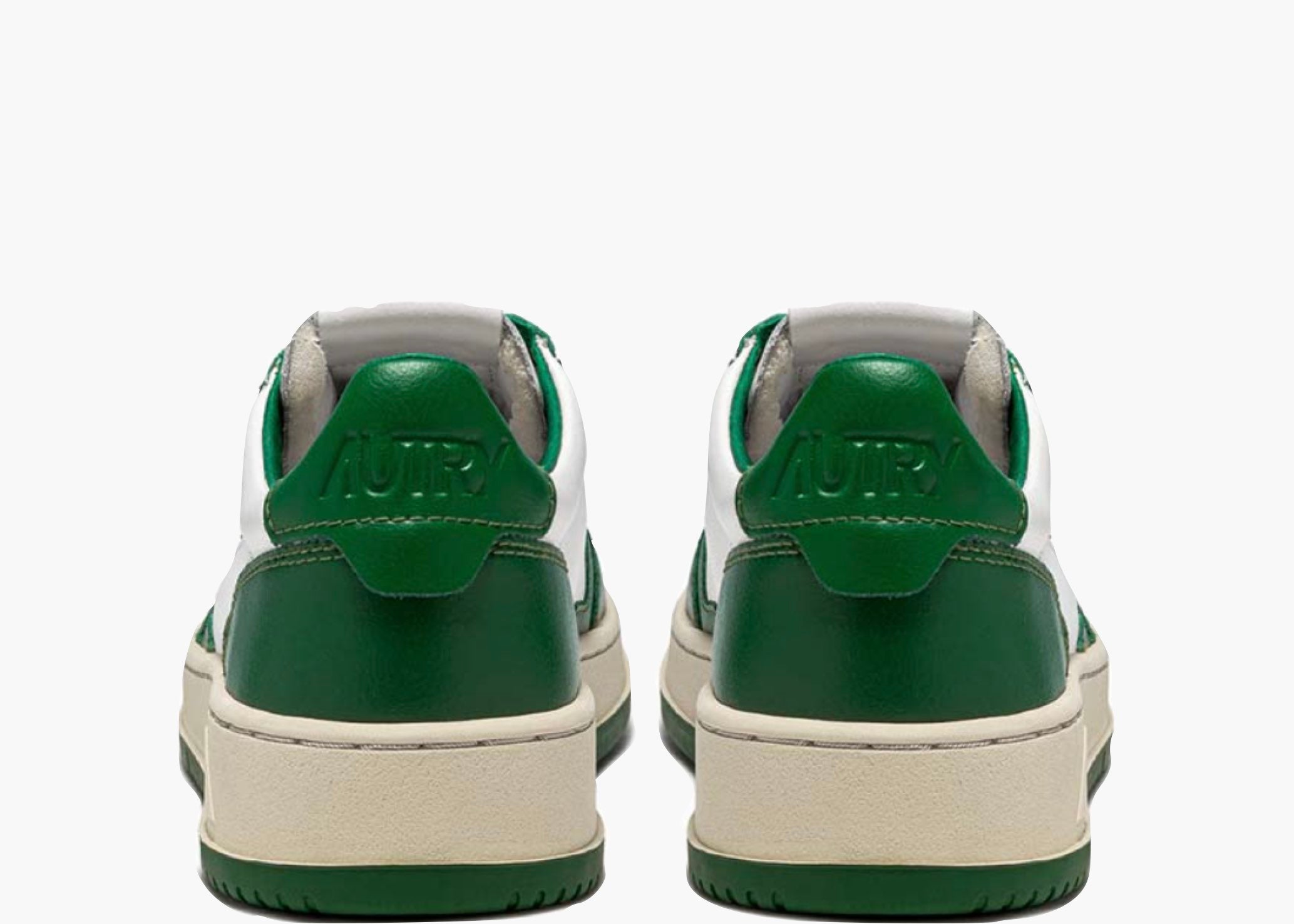 Autry Medalist Leather Low Green White AULM-WB03 Hype Clothinga Limited Edition