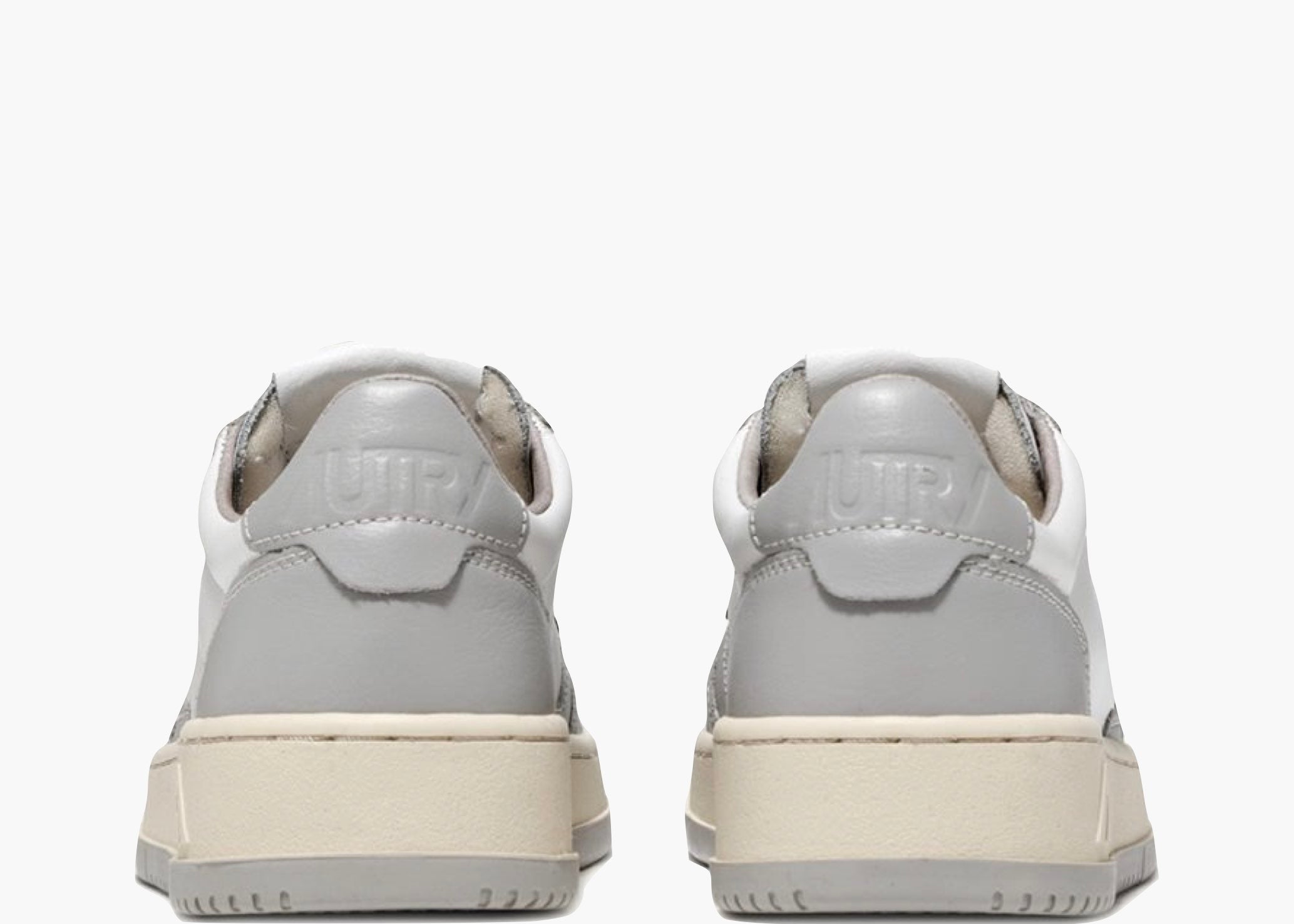 Autry Medalist Leather Low Grey White  AULM-WB10 Hype Clothinga Limited Edition
