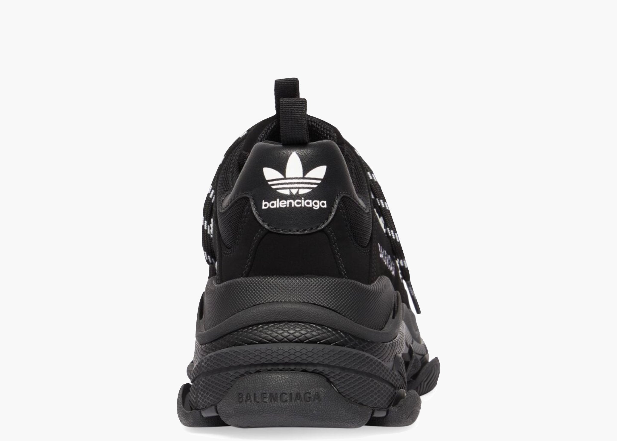 Balenciaga x adidas Triple S Black White 712821W2ZB21090 Hype Clothinga Limited Edition