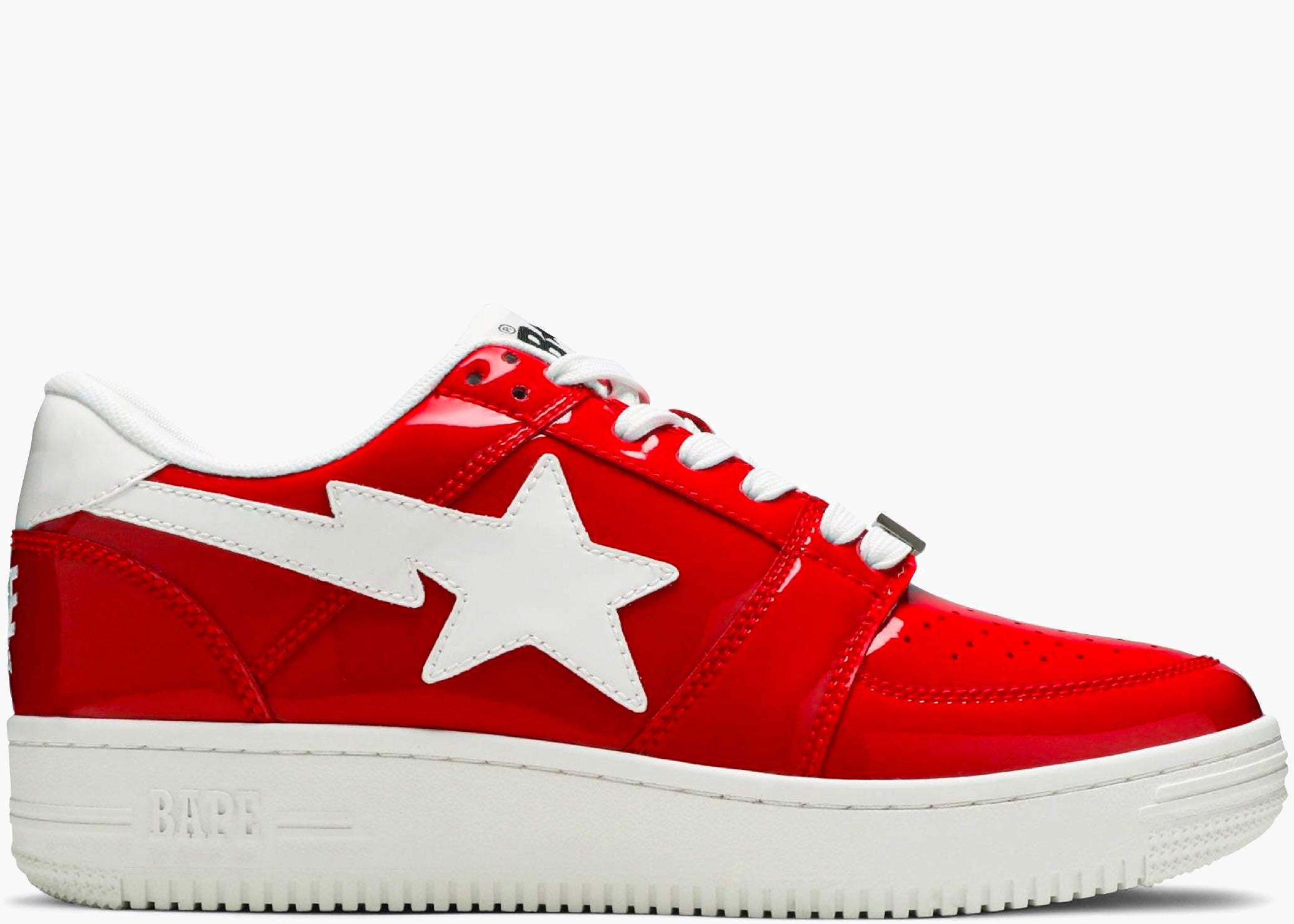 Bape Sta A Bathing Ape Patent Red 48900b0b Hype Clotinga