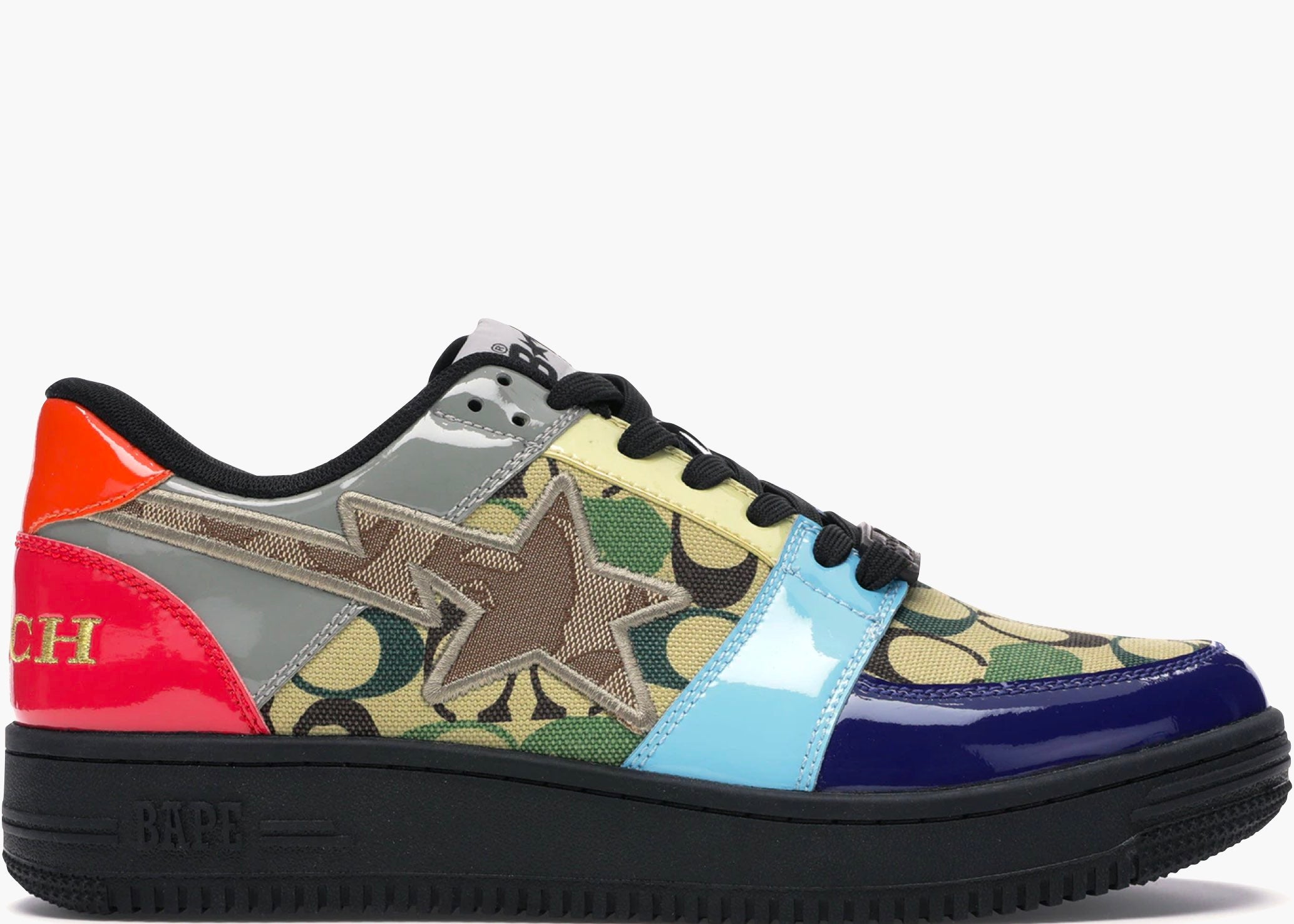 Bape Sta A Bathing Coach Multi 73455d37 Hype Clothinga