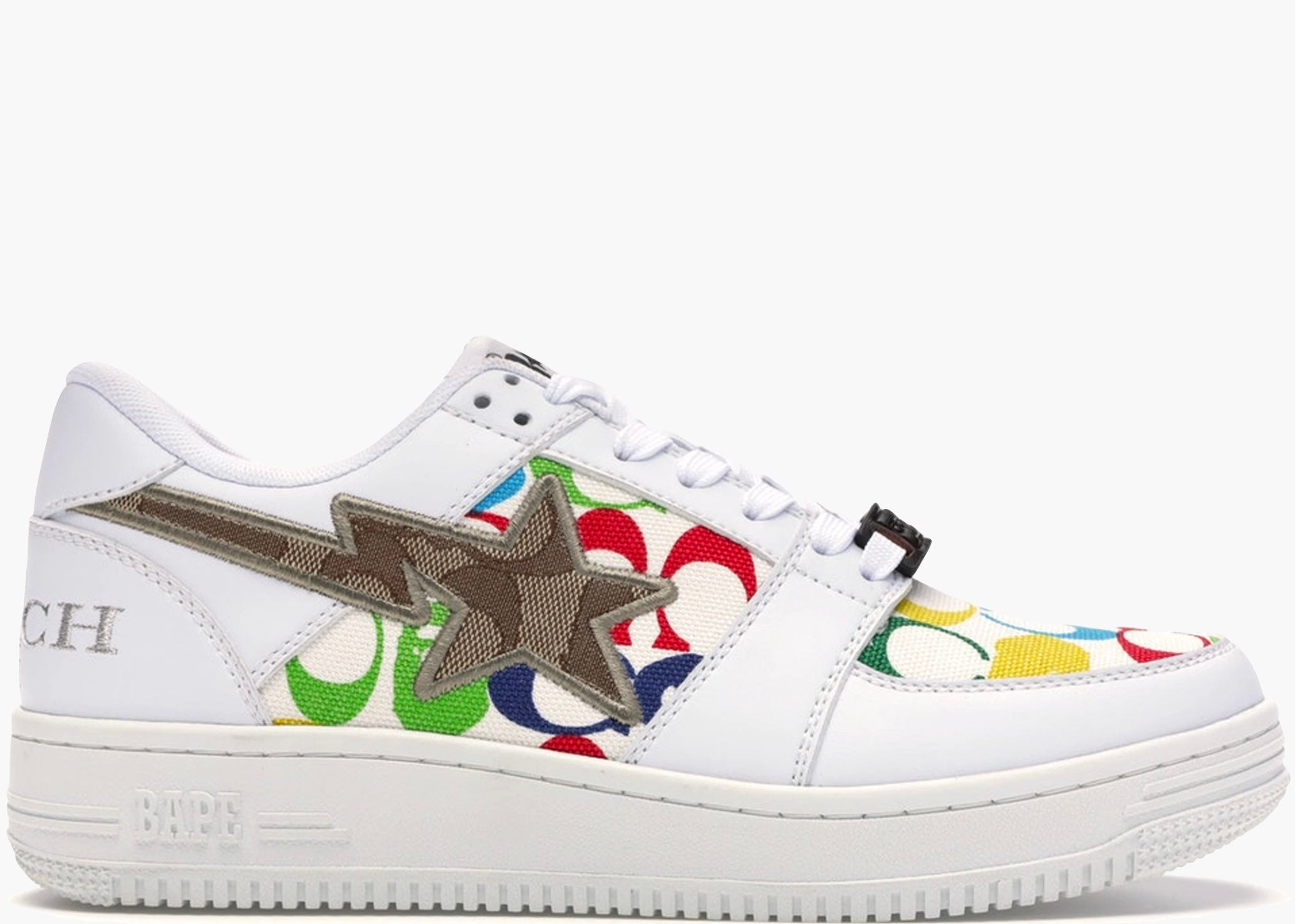Bape Sta A Bathing Coach White 2213dae4 Hype Clothinga