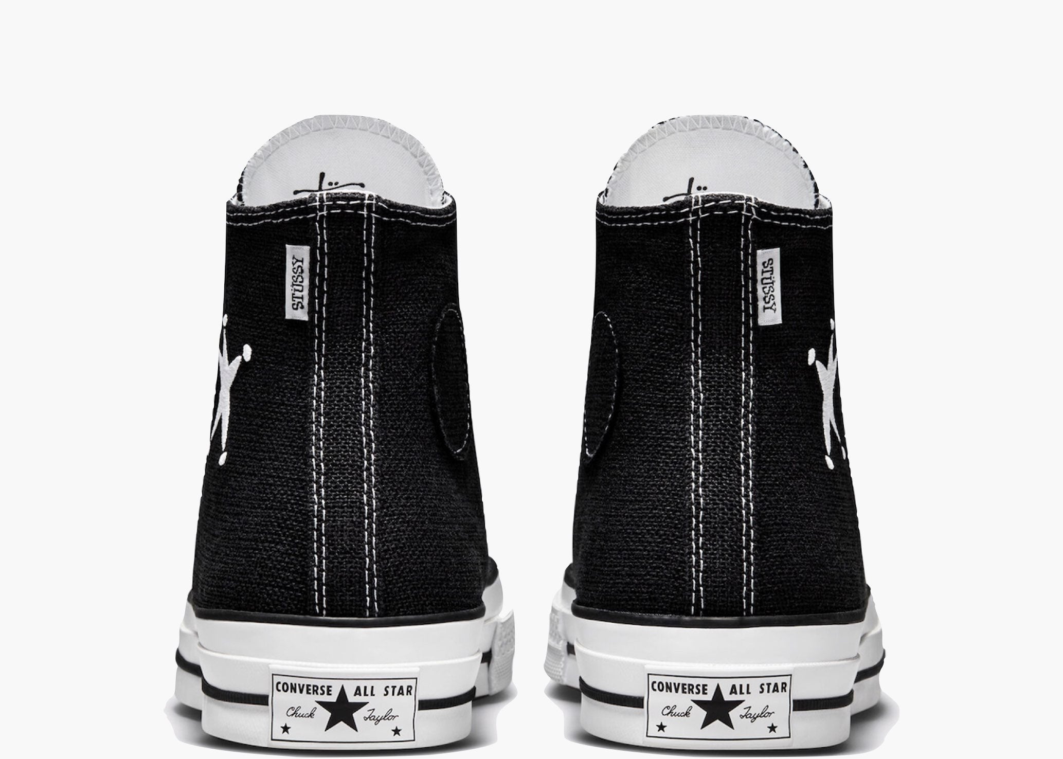 Converse Chuck Taylor All-Star 70 Hi Stussy Black Hype Clothinga Limited Edition