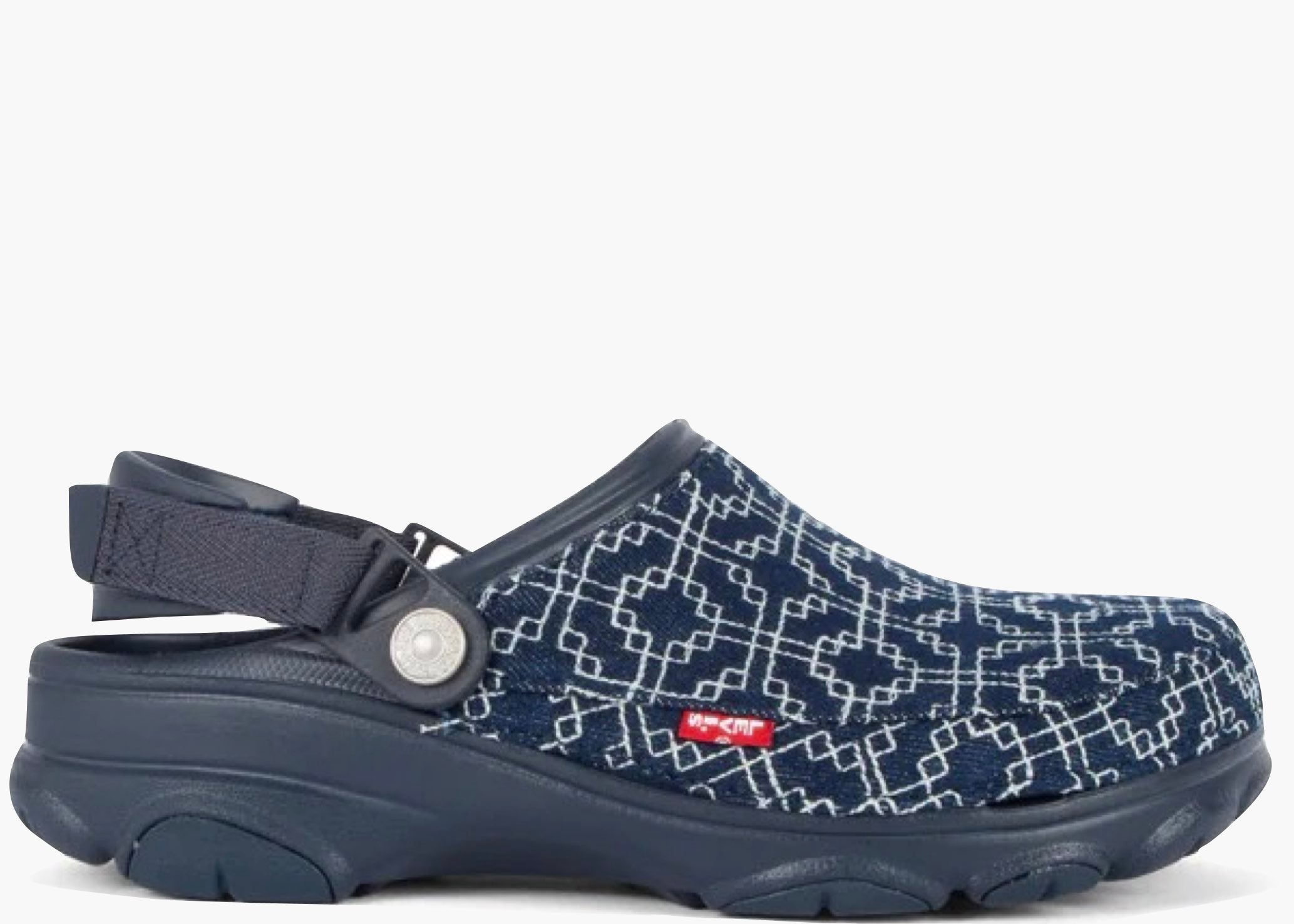 Crocs Classic All-Terrain Clog Levi's Sashiko Dark Wash 208917-410 Hype Clothinga Limited Edition