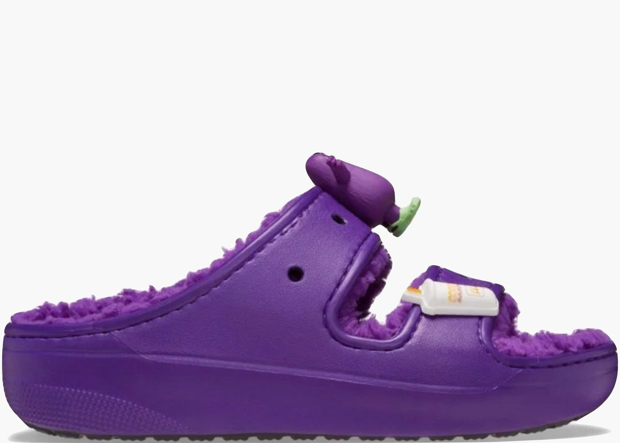 Crocs Classic Cozzzy Sandal McDonald's Grimace 209392-510 Hype Clothinga Limited Edition