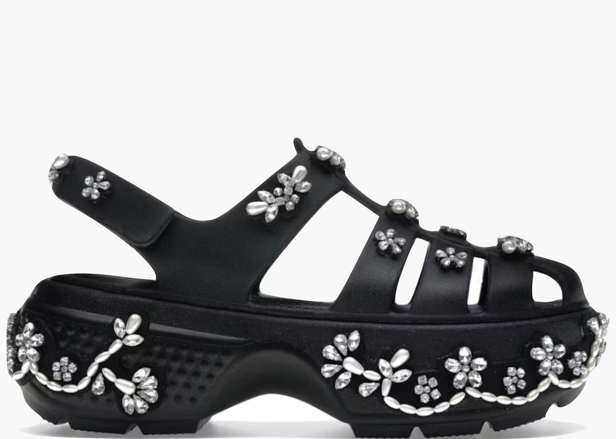 Crocs Stomp Fisherman Clog Simone Rocha Black 211428-001 Hype Clothinga Limited Edition