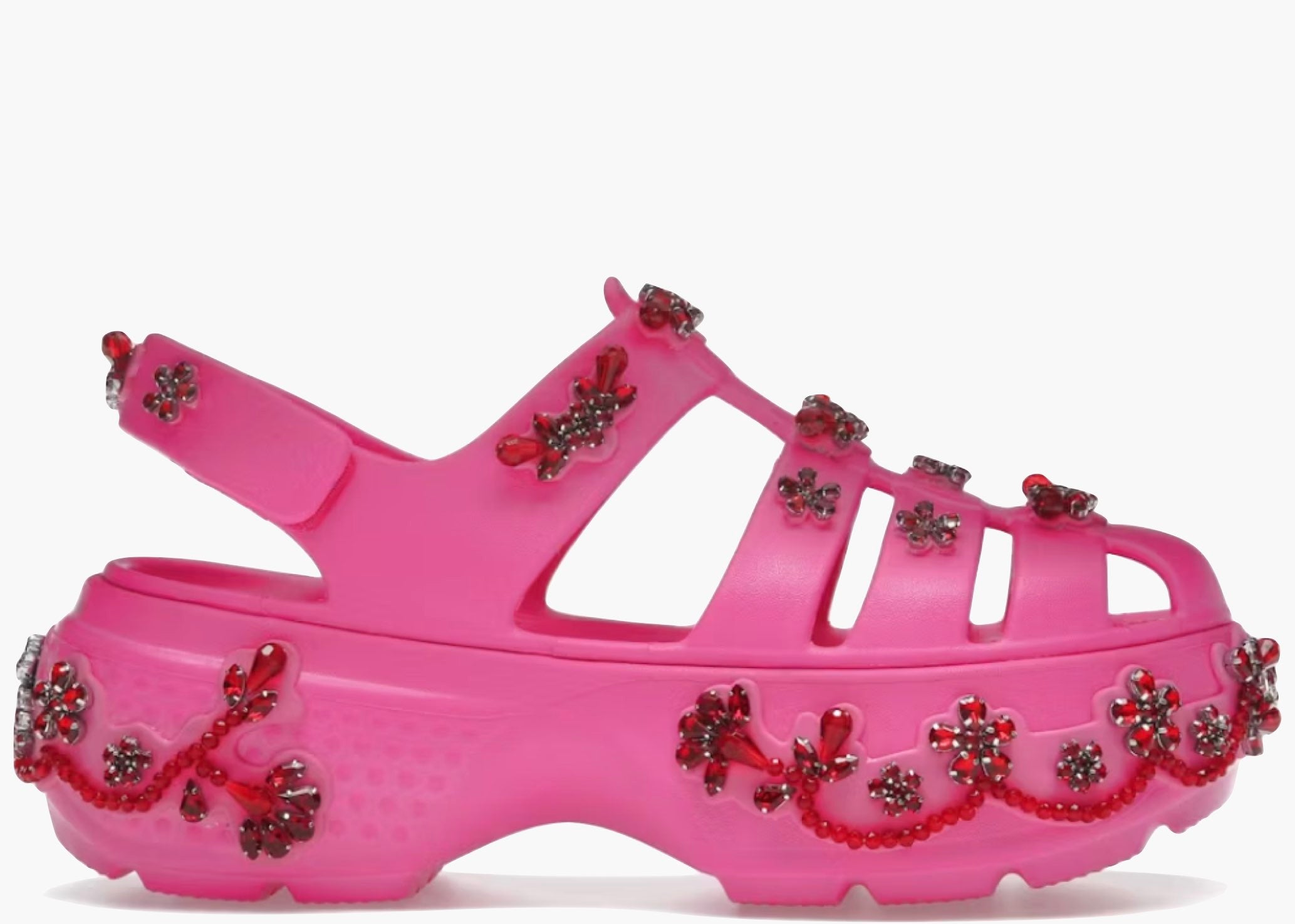 Crocs Stomp Fisherman Clog Simone Rocha Electric Pink 211428-6QQ Hype Clothinga Limited Edition