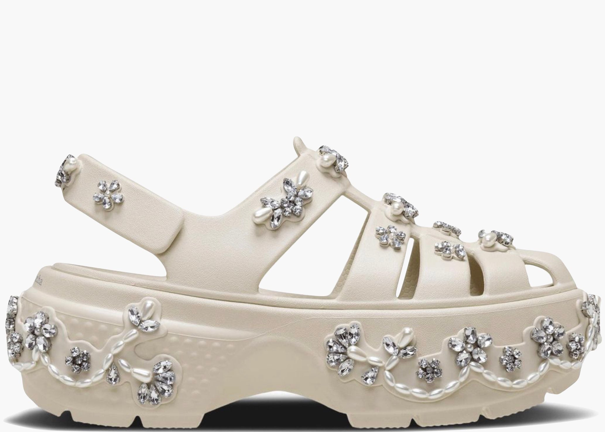 Crocs Stomp Fisherman Clog Simone Rocha Stucco 211428-160 Hype Clothinga Limited Edition