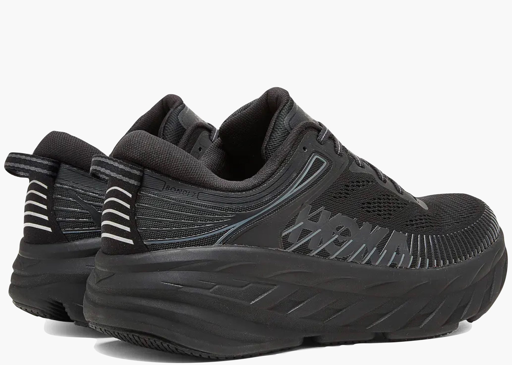 Hoka One One Bondi 7 Black  1110518-BBLC Hype Clothinga Limited Edition