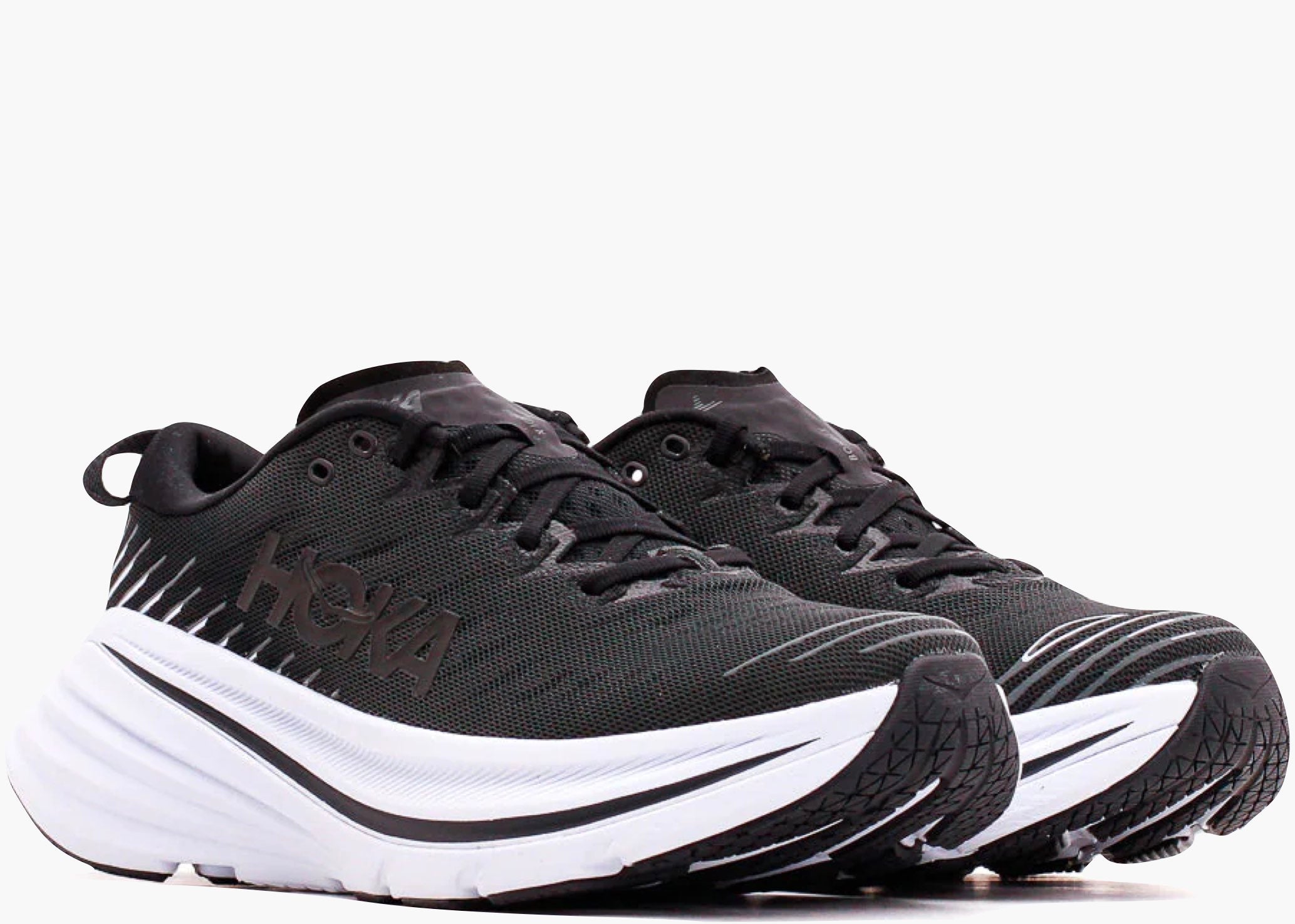 Hoka One One Bondi X Black White Hype Clothinga Limiyted Edition