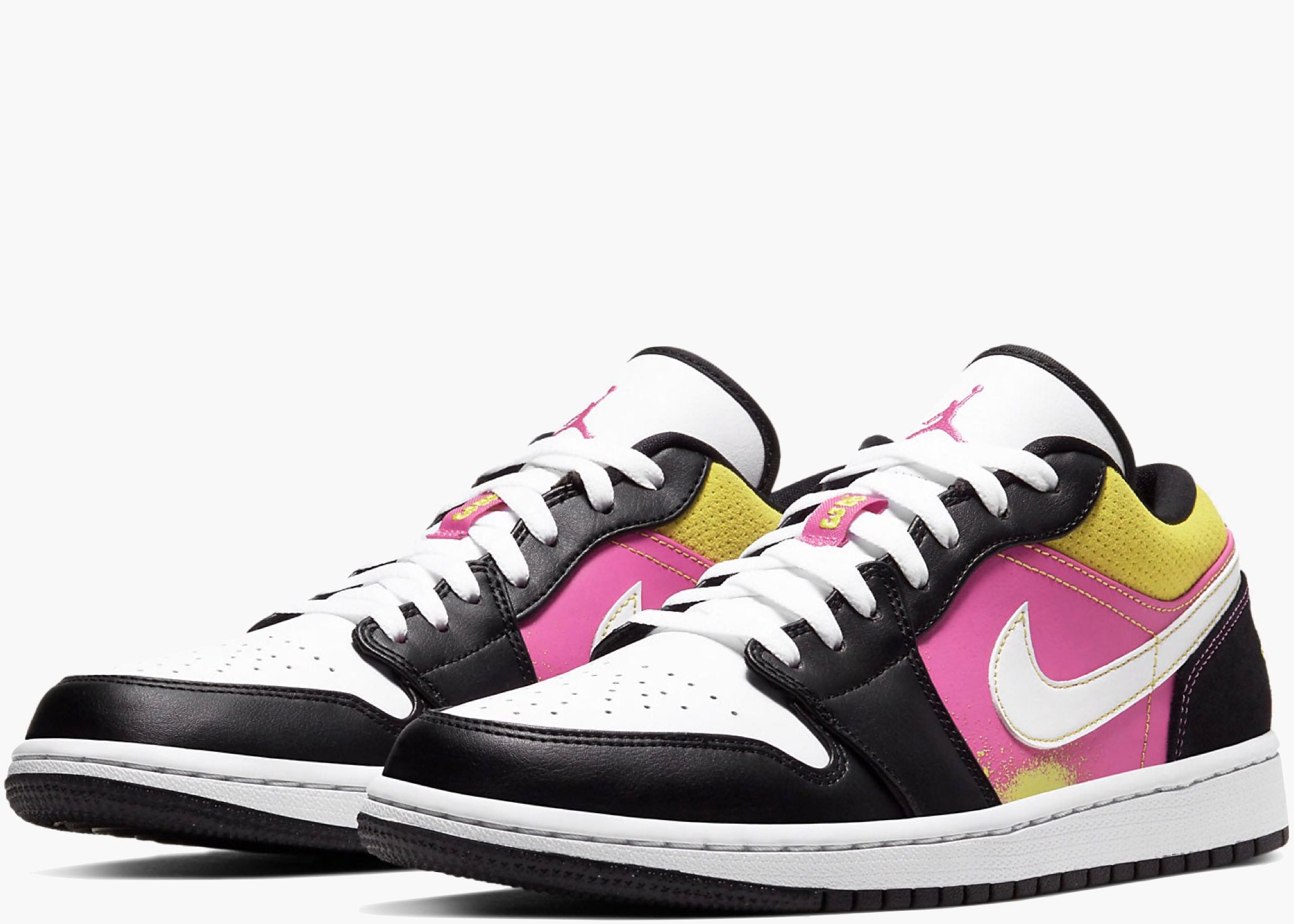 Jordan 1 Low Black Active Fuchsia Cyber CW5564-001 Hype Clothinga Limited Edition