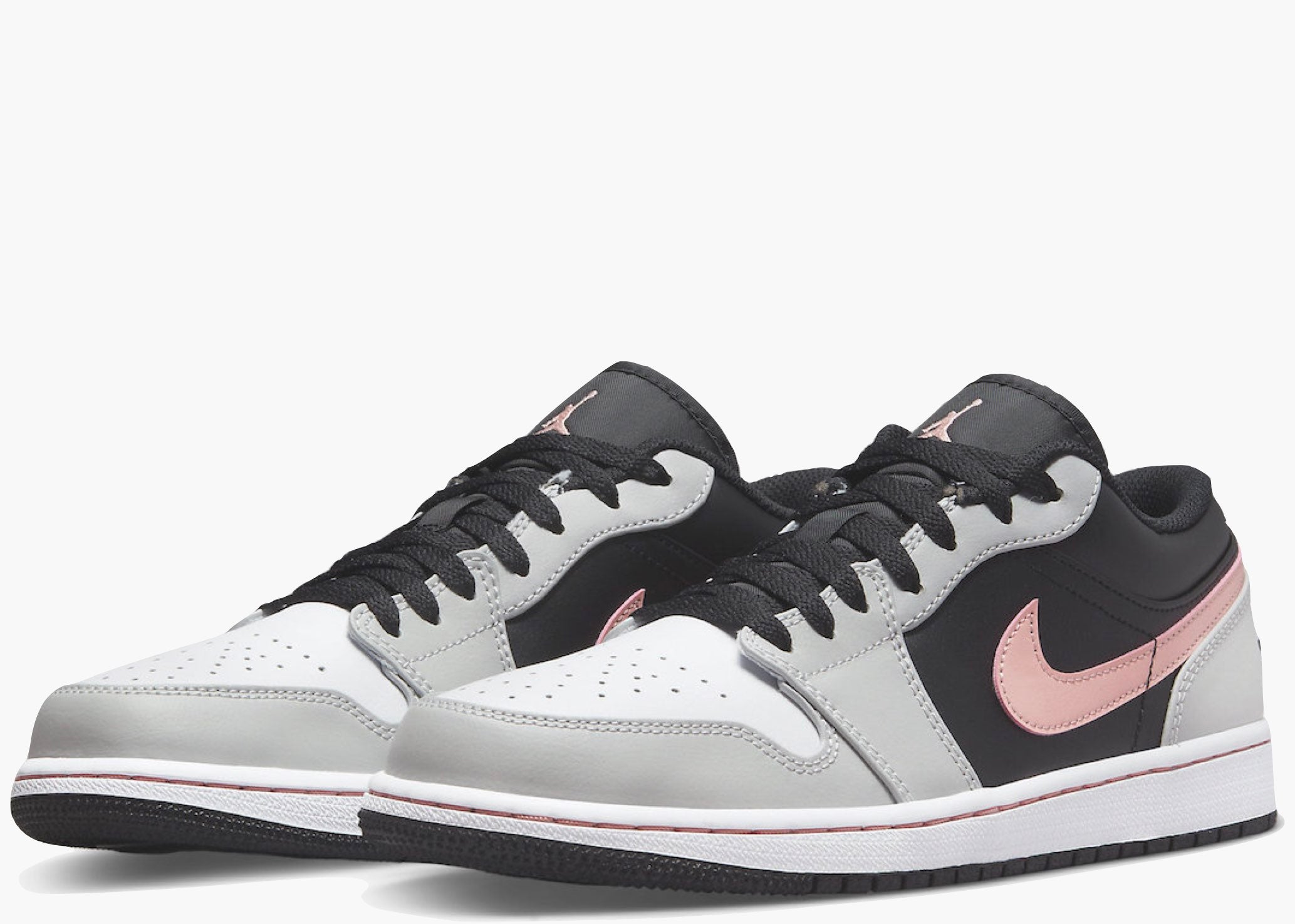 Jordan 1 Low Black Grey Pink Hype Clothinga Limited Edition