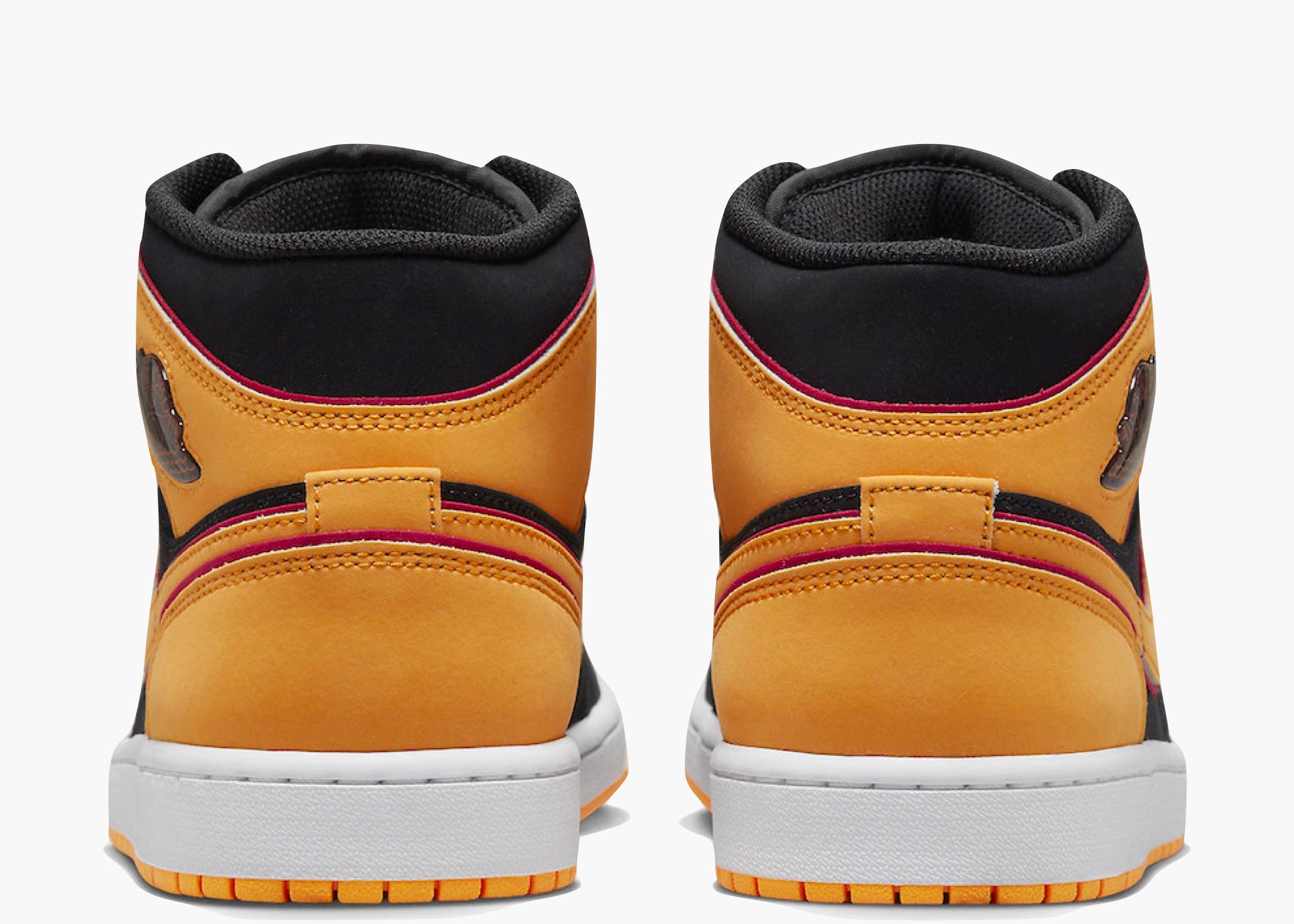 Jordan 1 Mid Fat Tongue Black Orange FJ4923-008 Hype Clothinga Limited Edition.