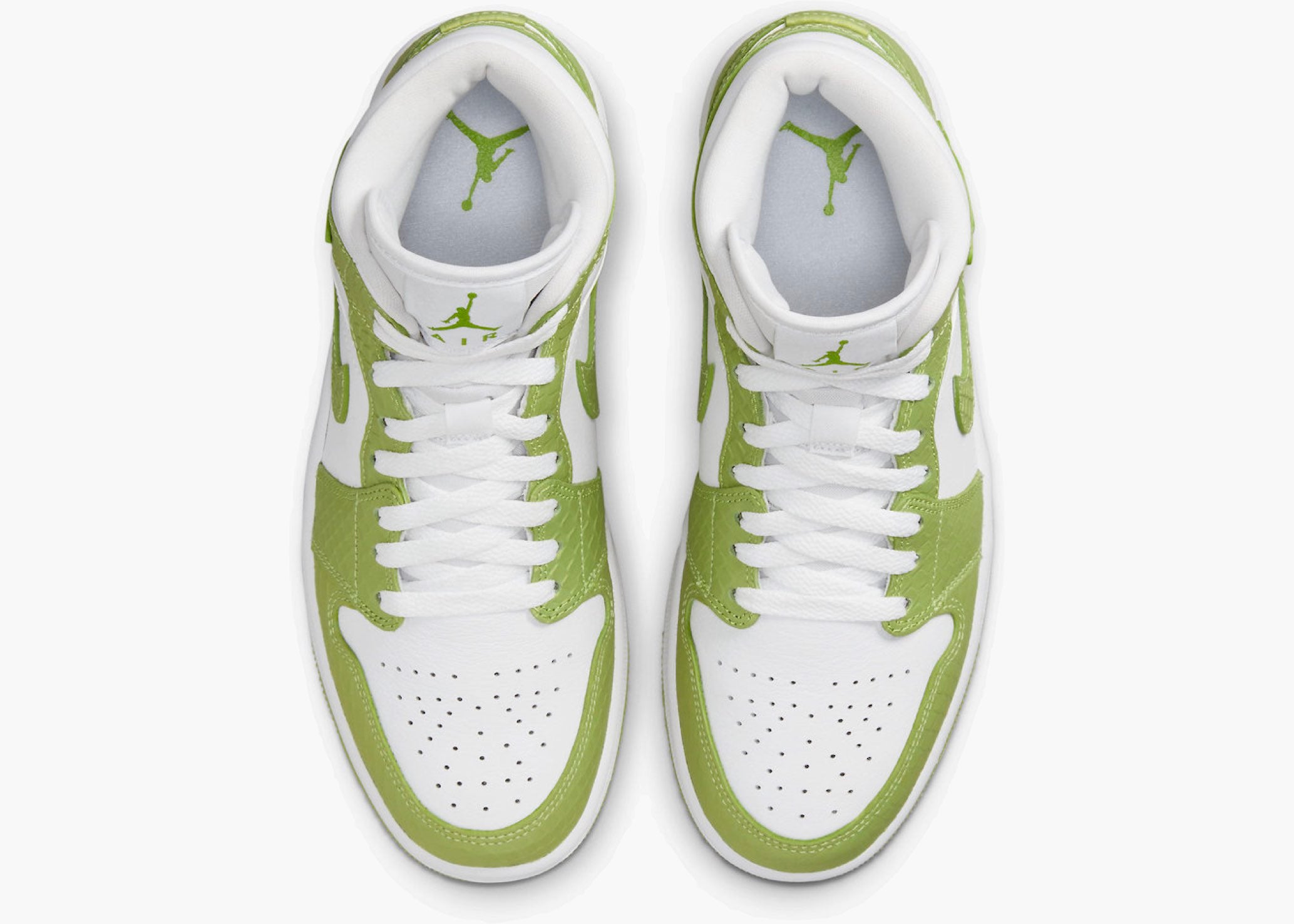 Jordan 1 Mid Green Python (W) Hype Clothinga Limited Edition