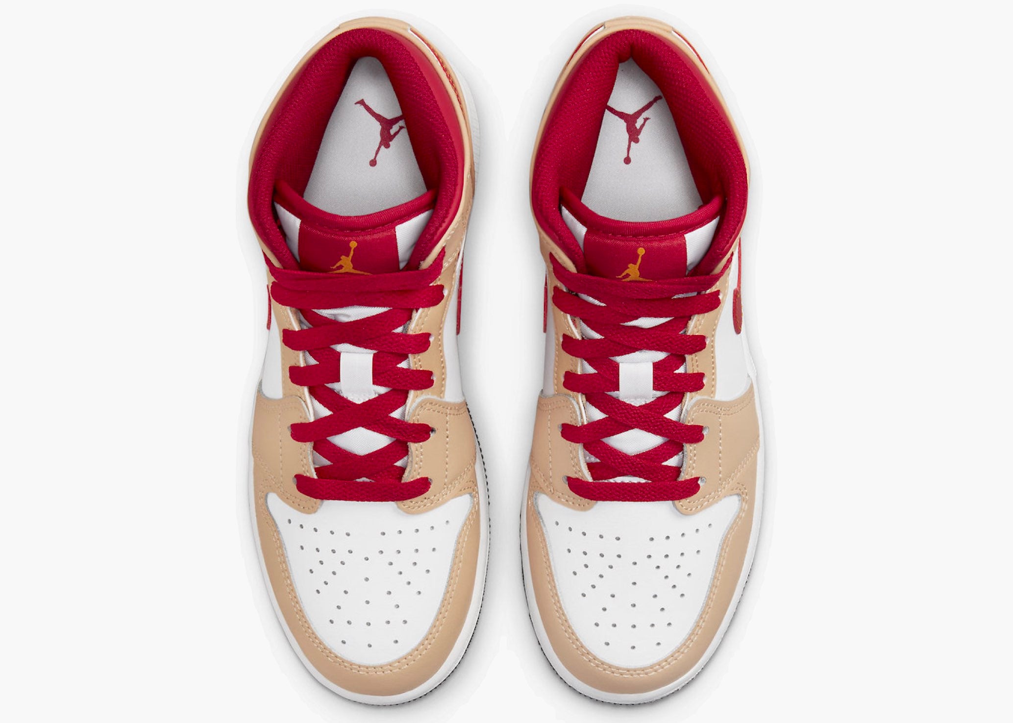 Jordan 1 Mid Light Curry Cardinal (GS) Hype Clothinga Limited Edition.004