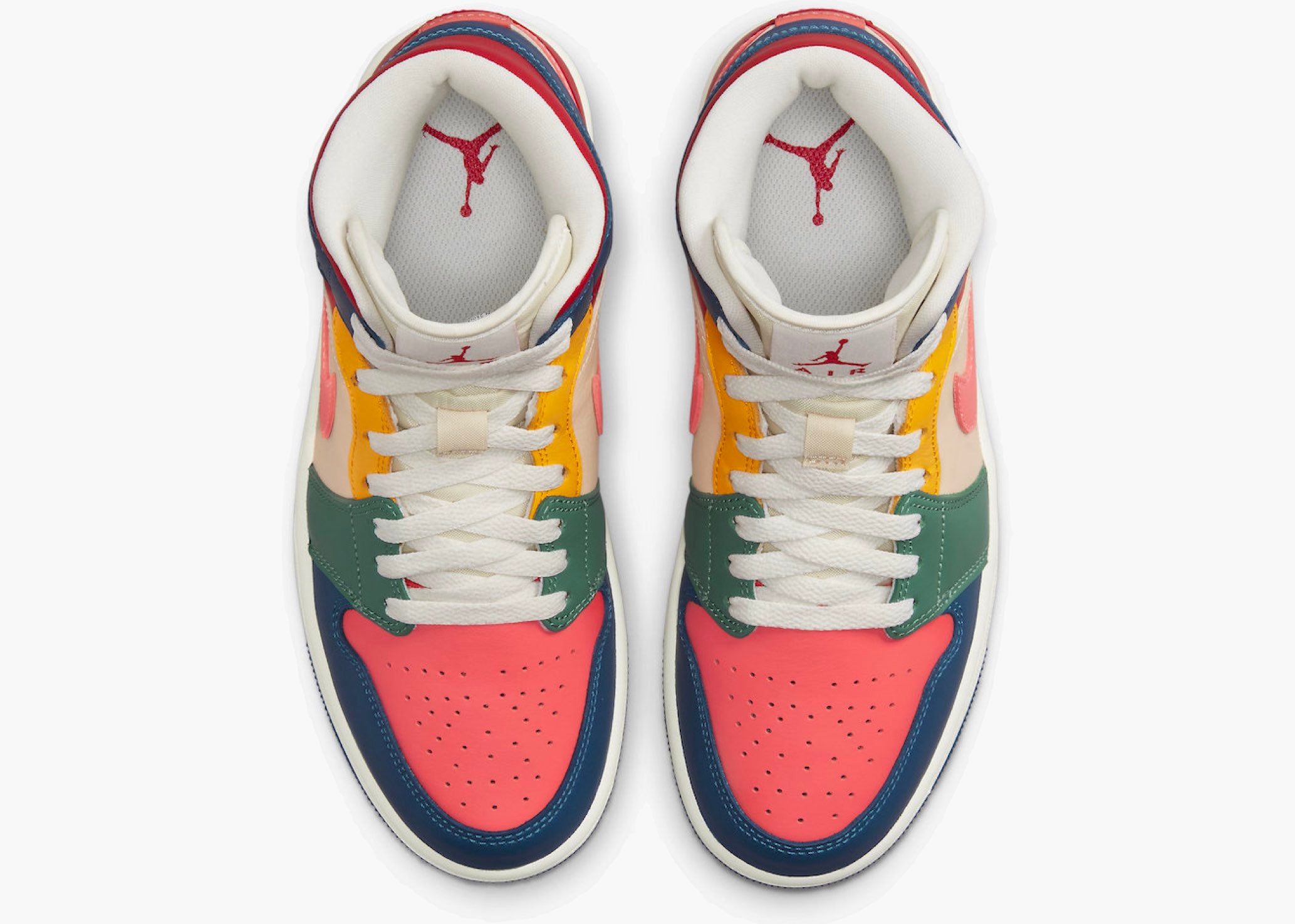 Jordan 1 Mid Multi Color (2022) (W) Hype Clothinga Limited Edition