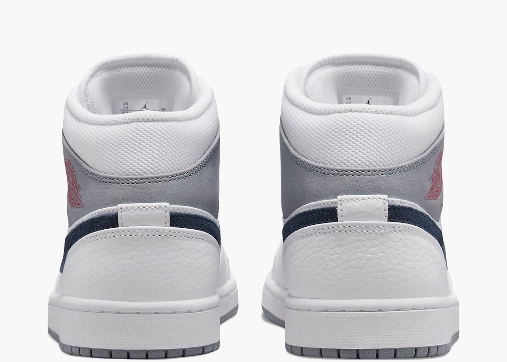 Jordan 1 Mid Paris White Hype Clothinga Limited Edition