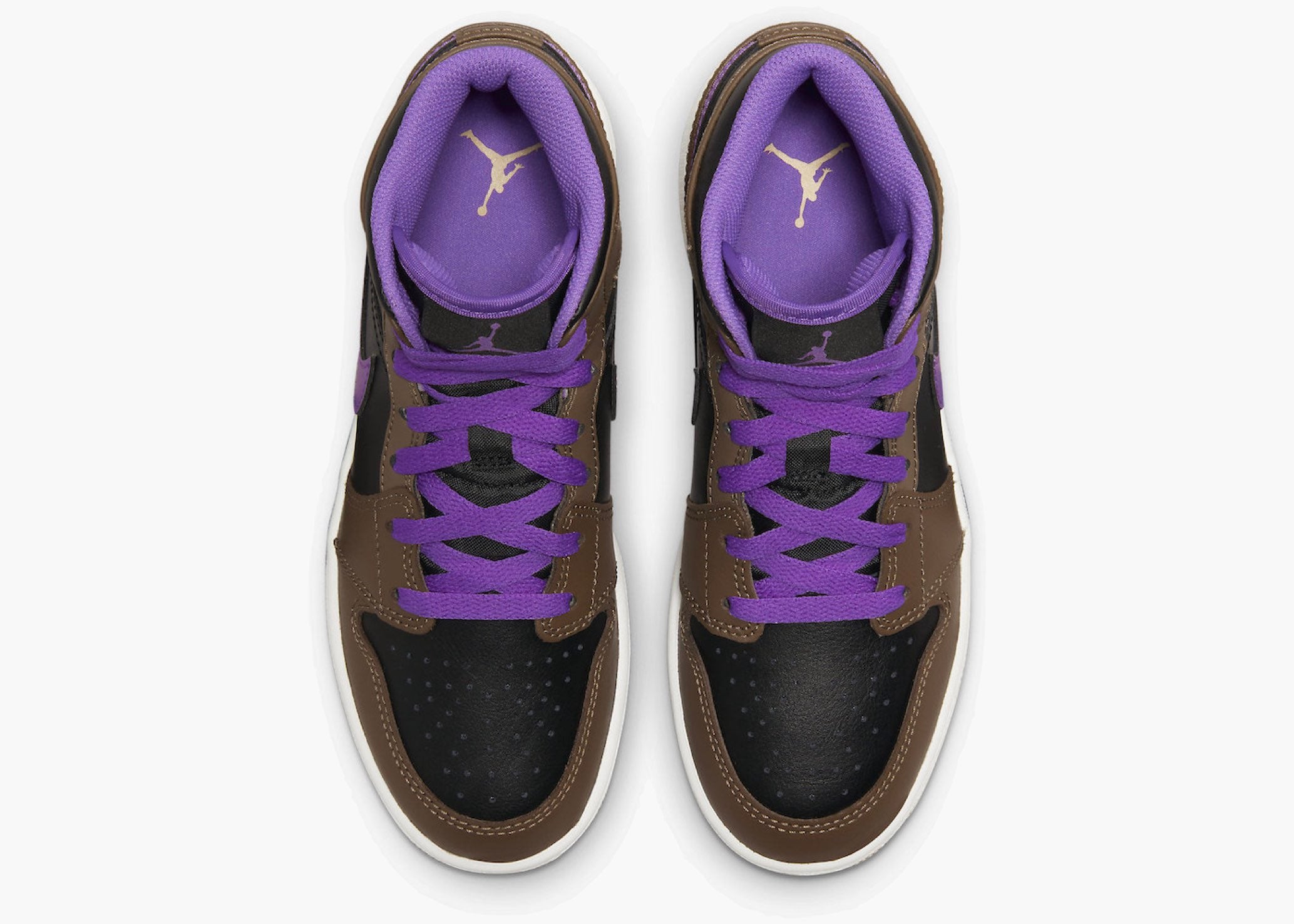 Jordan 1 Mid Purple Mocha (GS) Hype Clothinga Limited Edition