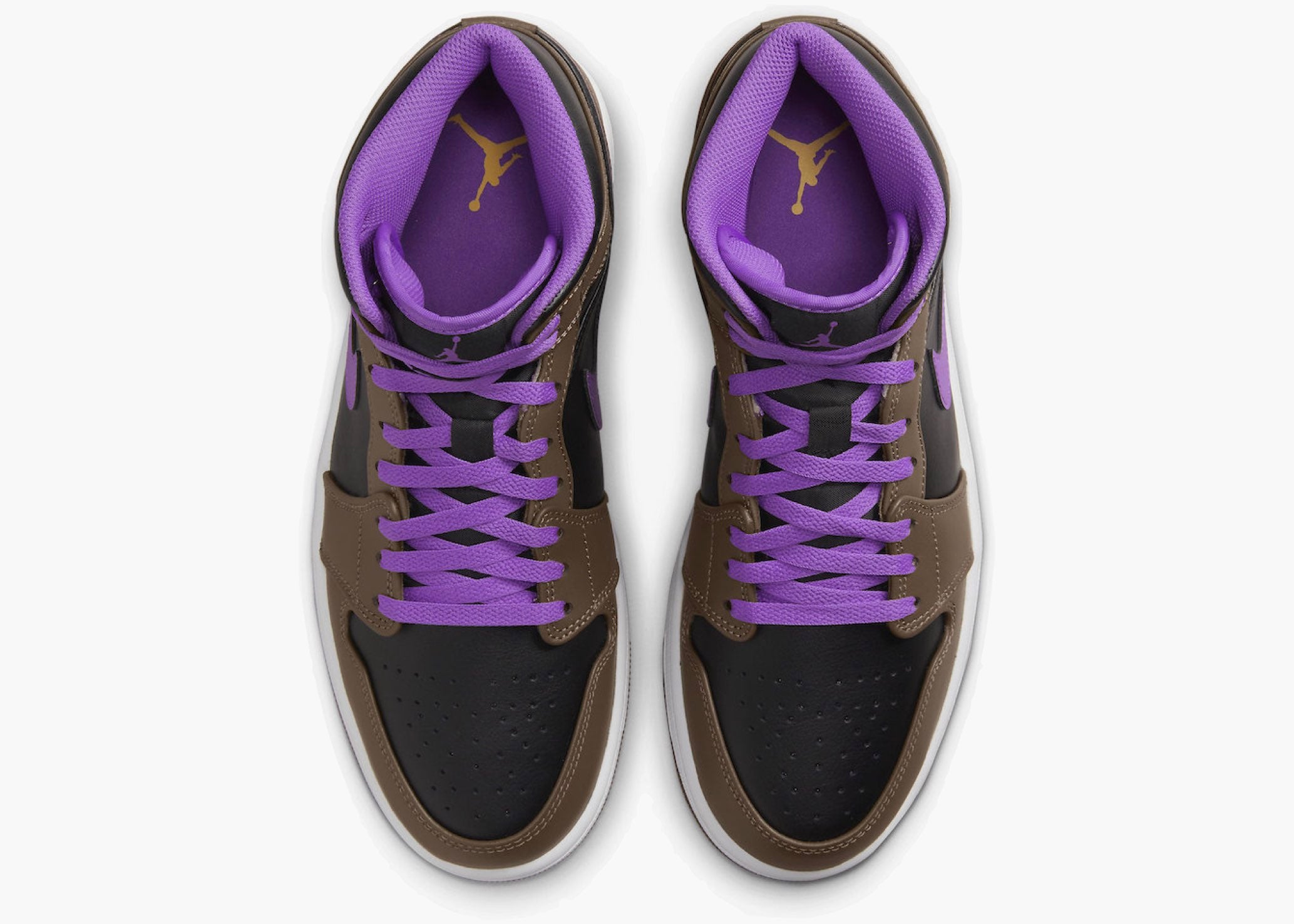 Jordan 1 Mid Purple Mocha Hype Clothinga Limited Edition