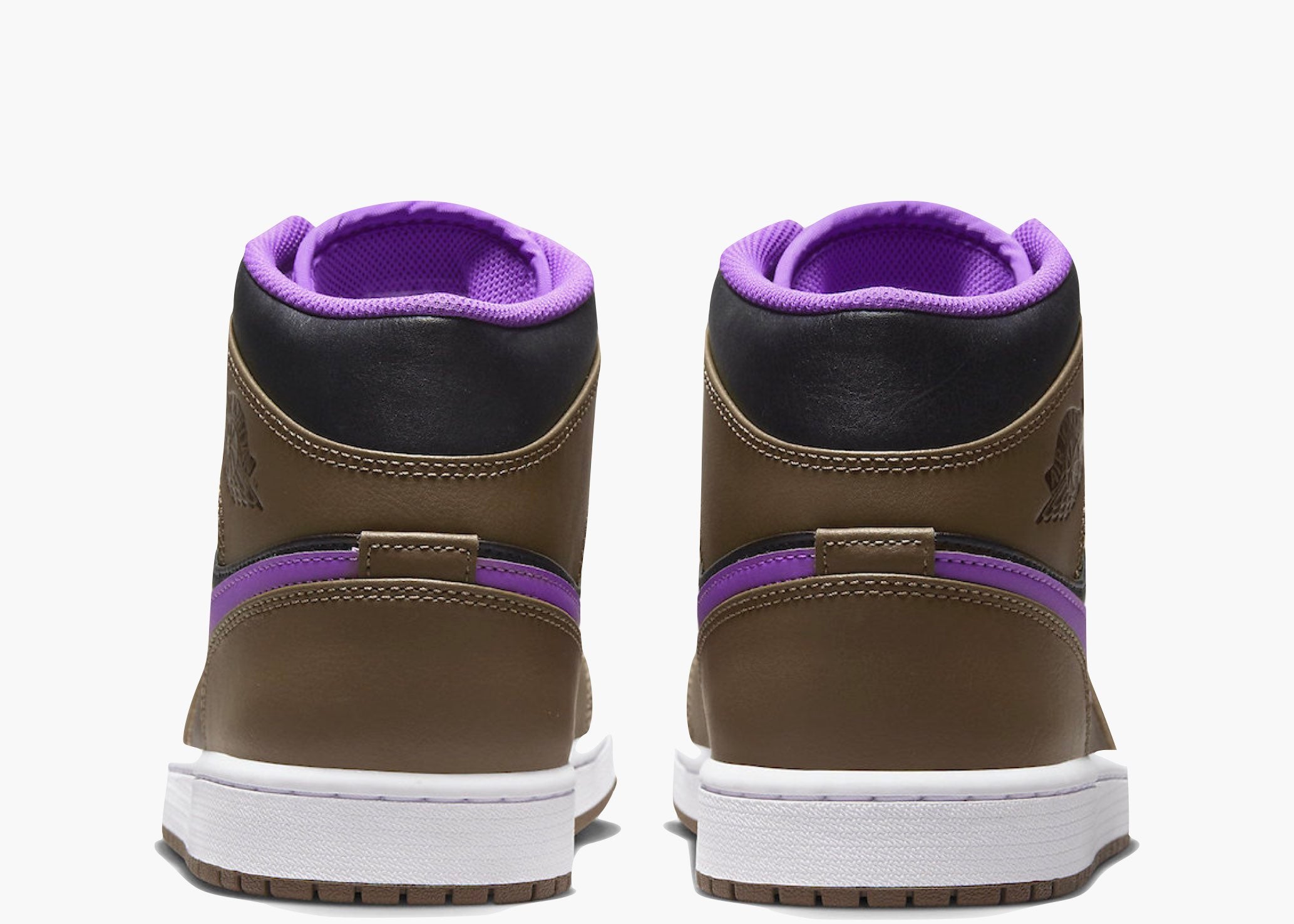 Jordan 1 Mid Purple Mocha Hype Clothinga Limited Edition