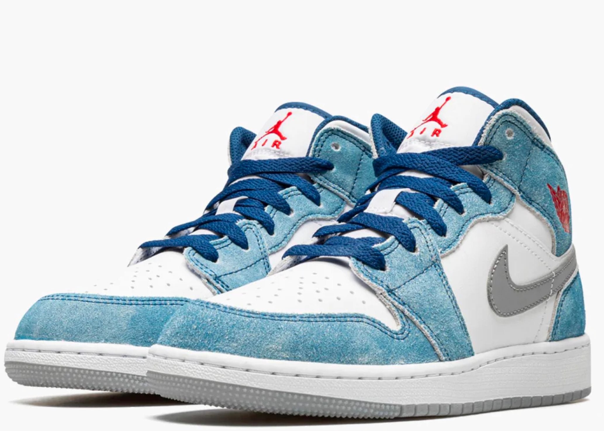Jordan 1 Mid SE French Blue Light Steel (GS) Hype Clothinga Limited Edition