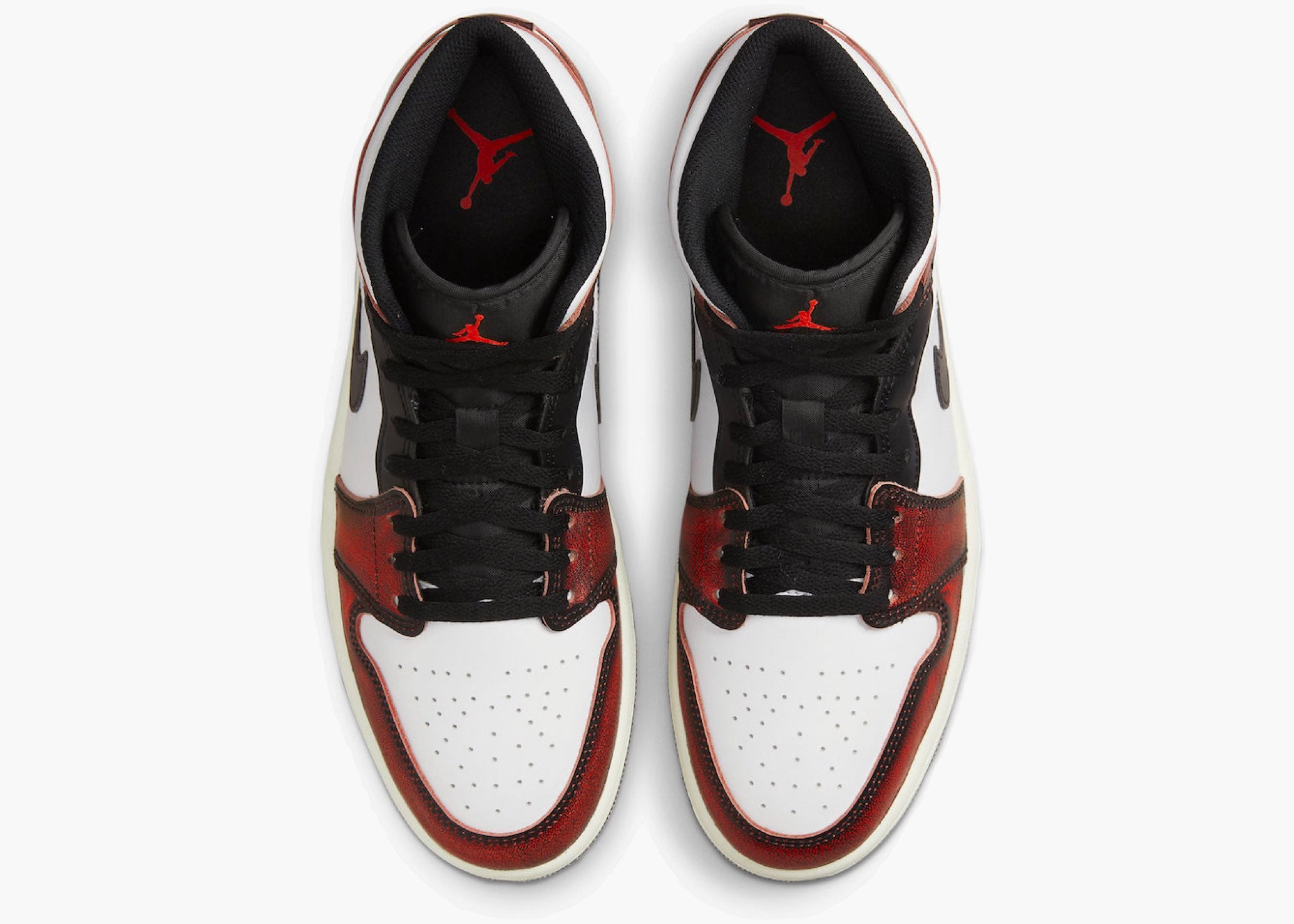 Jordan 1 Mid Wear-Away Chicago Hype Clothinga Limited Edition