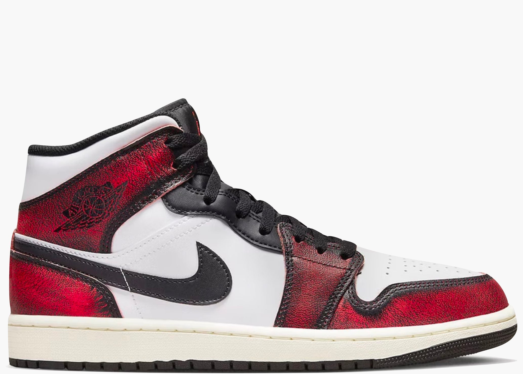 Jordan 1 Mid Wear-Away Chicago Hype Clothinga Limited Edition