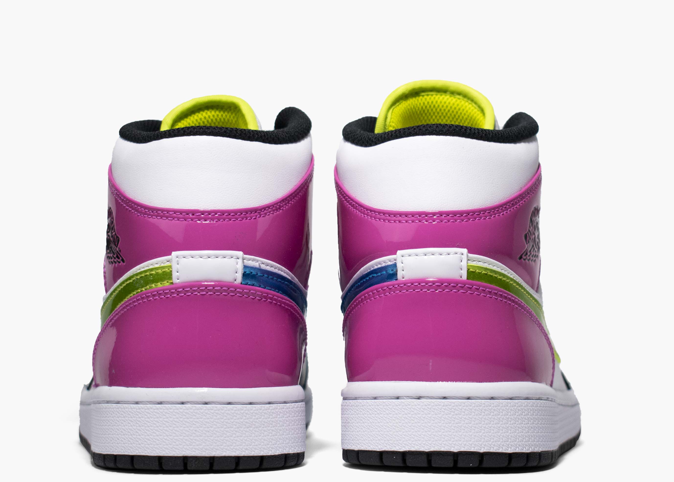 Jordan 1 Mid White Black Cyber Pink CZ9834-100 Hype Clothinga Limited Edition