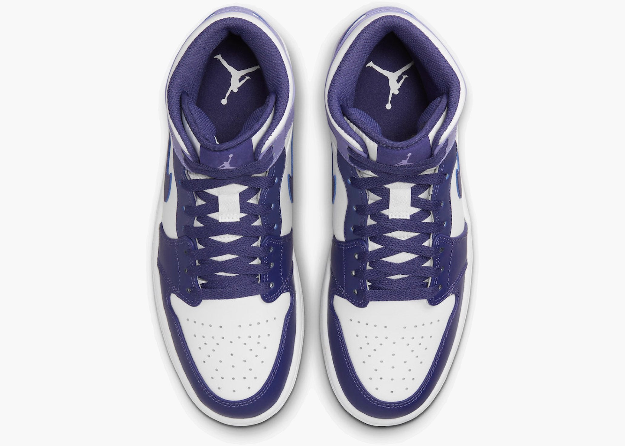 Jordan 1 Mid White Sky J Purple (GS) DQ8423-515 Hype Clothinga Limited Edition