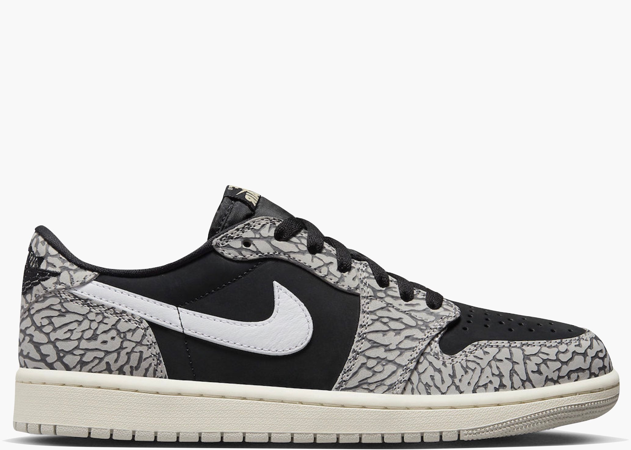 Jordan 1 Retro Low OG Black Cement (Women's) CZ0775-001 Hype Clothinga Limited Edition