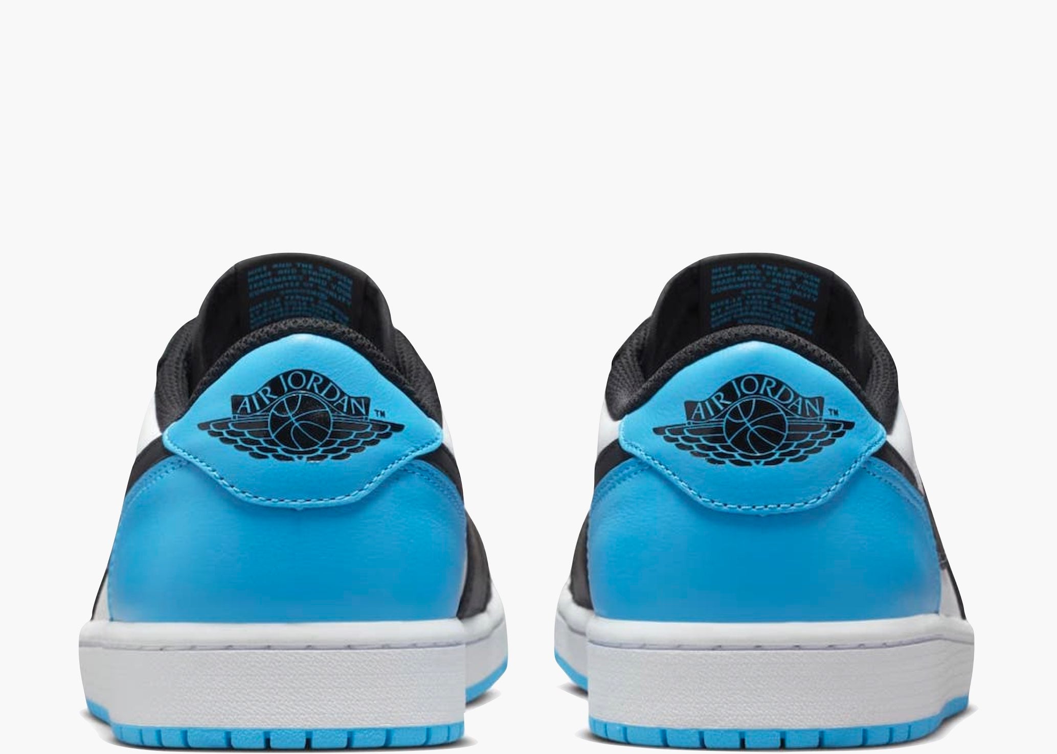 Jordan 1 Retro Low OG Black Dark Powder Blue Hype Clothinga Limited Edition