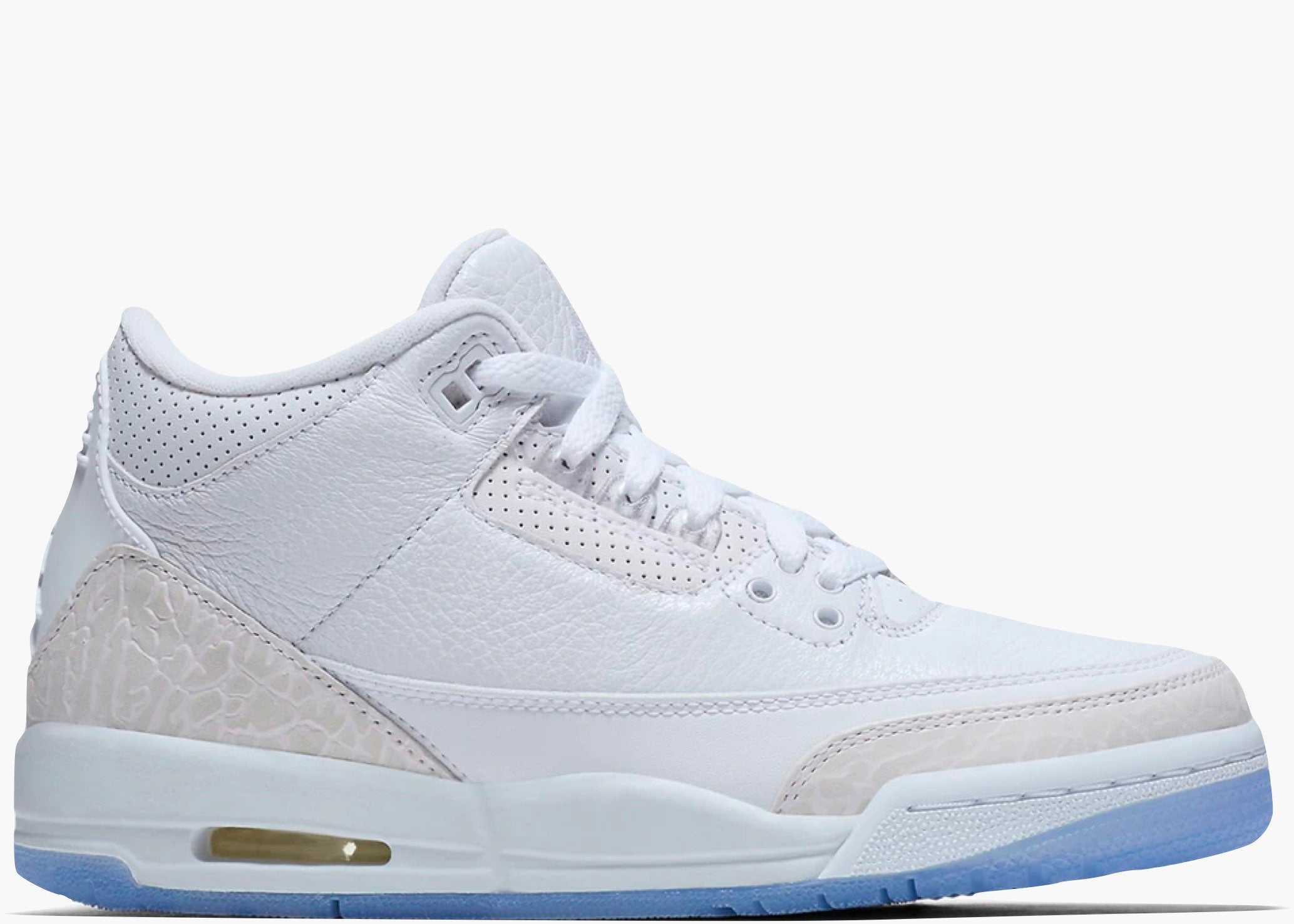 Jordan 3 Retro Pure White 2018 (GS) Hype Clothinga Limited Edition