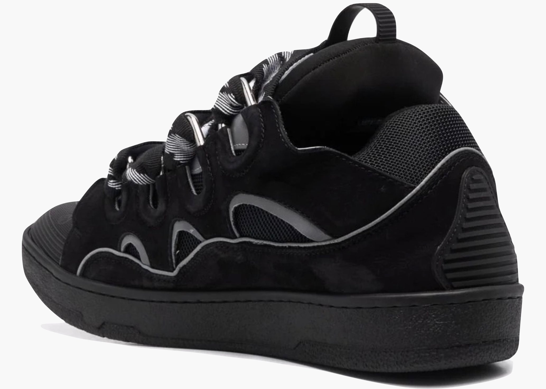 Lanvin Curb Sneaker Black Grey FM-SKRK11-REFL-P2210 Hype Clothinga Limited Edition