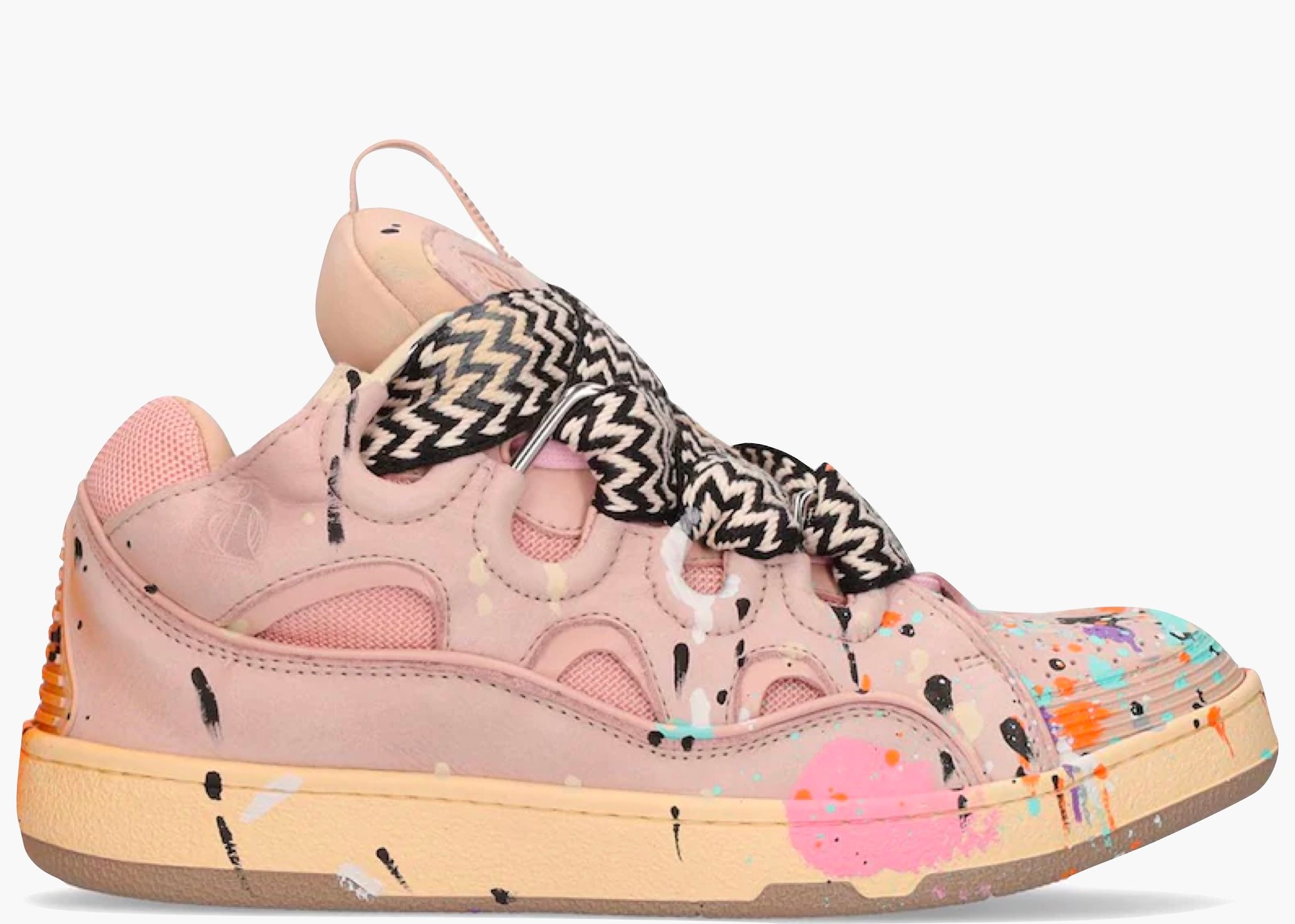 Lanvin Leather Curb Gallery Dept. Pale Pink Multi Hype Clothinga Limited Edition