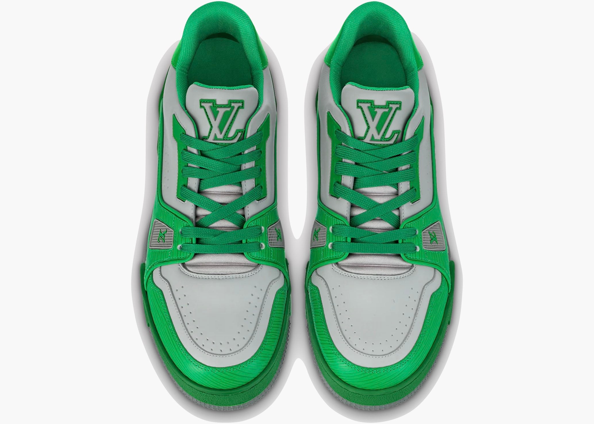 Louis Vuitton LV Trainer #54 Green Grey 1AA6VB Hype Clothinga Limited Edition