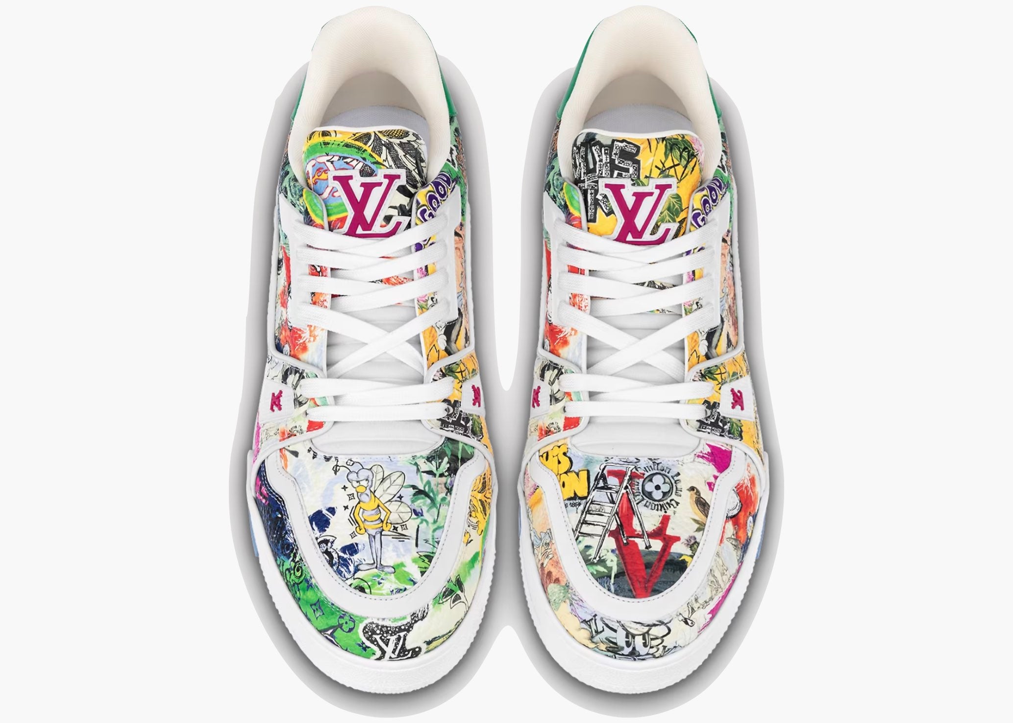 Louis Vuitton LV Trainer Comic Motifs Multi (SS23) 1AB9XK Hype Clothinga Limited Edition