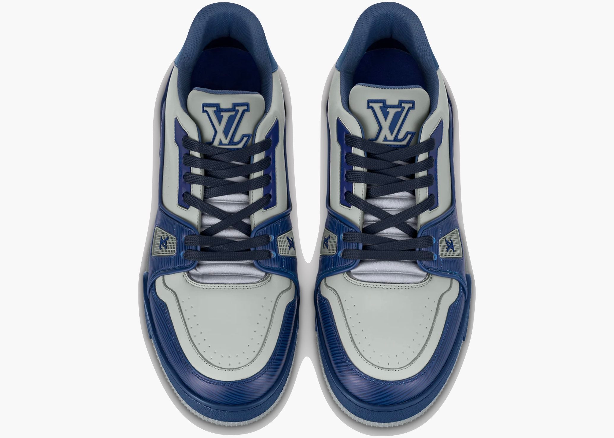 Louis Vuitton LV Trainer Marine Grey 1AA6UZ Hype Clothinga Limited Edition