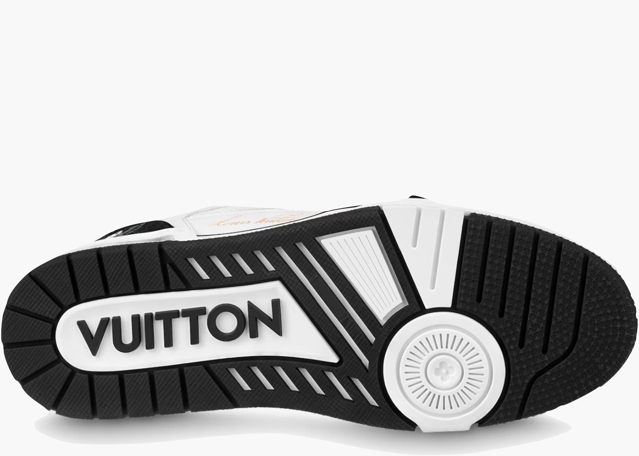 Louis Vuitton LV Trainer Velcro Strap Monogram Denim Black White 1A9ZAU Hype Clothinga Limited Edition