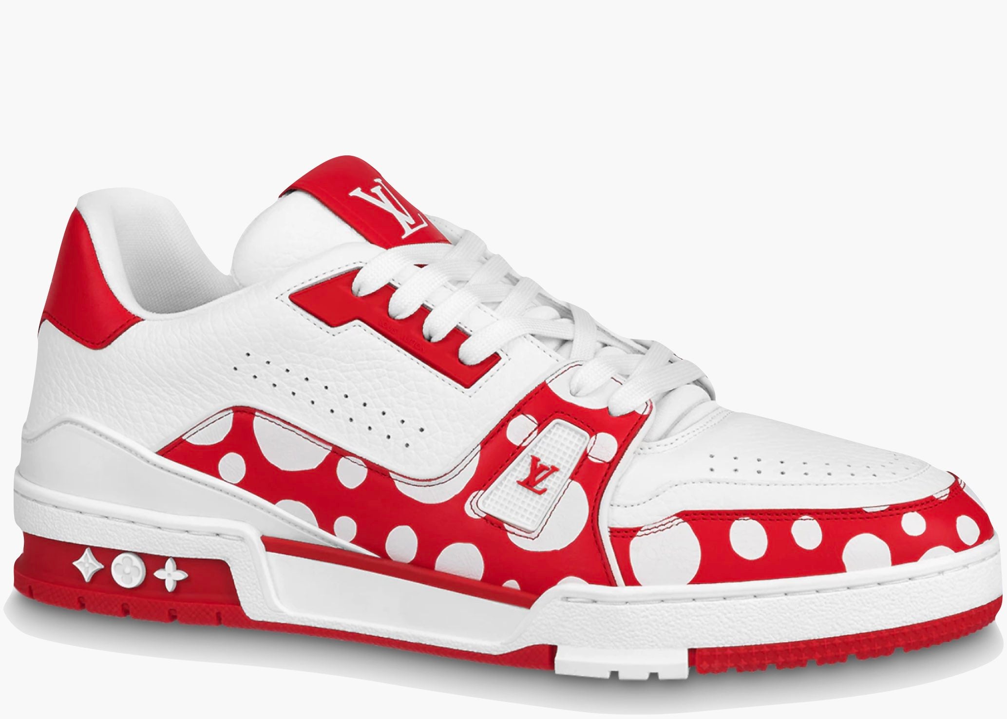 Louis Vuitton LV Trainer Yayoi Kusama Red White 1AB8J1 Hype Clothinga Limited Edition