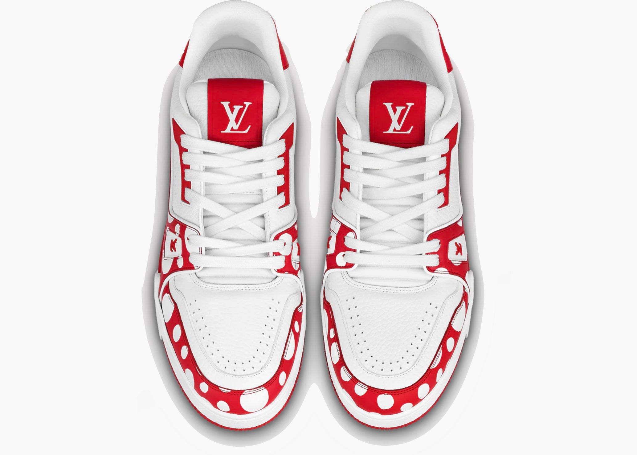 Louis Vuitton LV Trainer Yayoi Kusama Red White 1AB8J1 Hype Clothinga Limited Edition