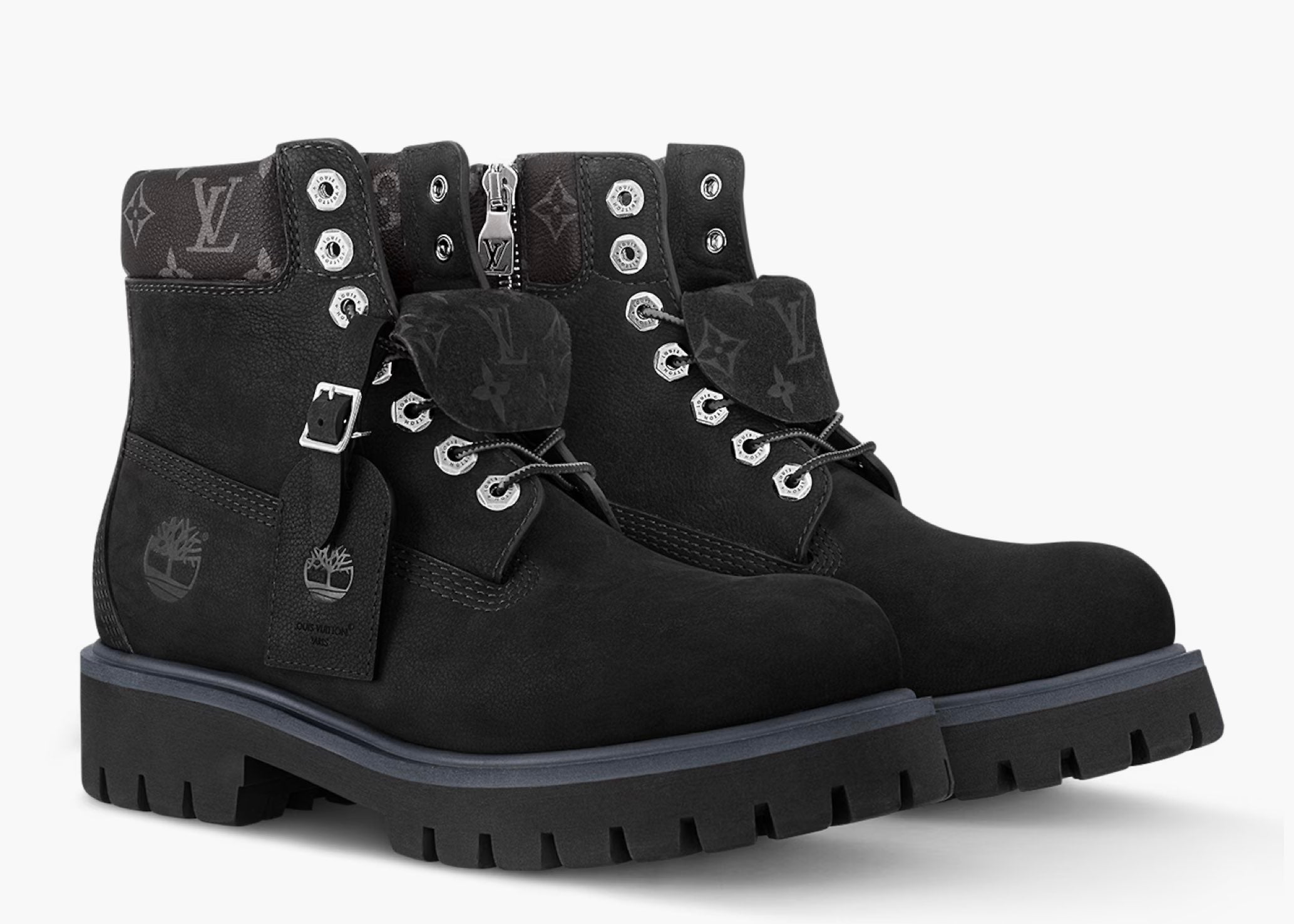 Louis Vuitton Timberland 6" Ankle Boot Black 1AD75A Hype Clothinga Limited Edition