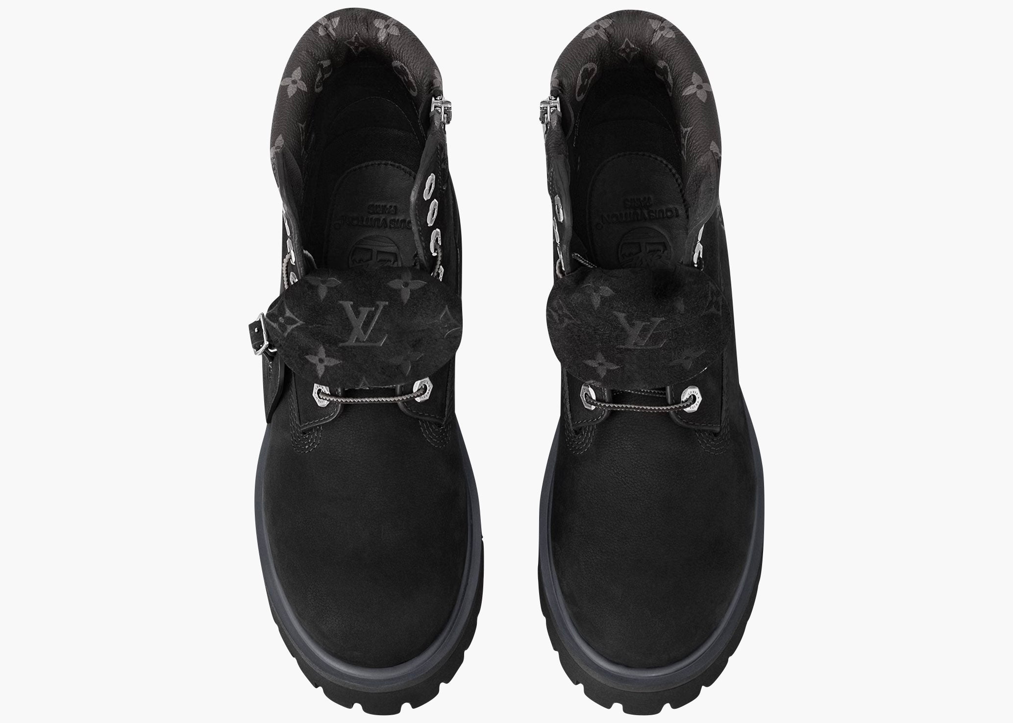 Louis Vuitton Timberland 6" Ankle Boot Black 1AD75A Hype Clothinga Limited Edition