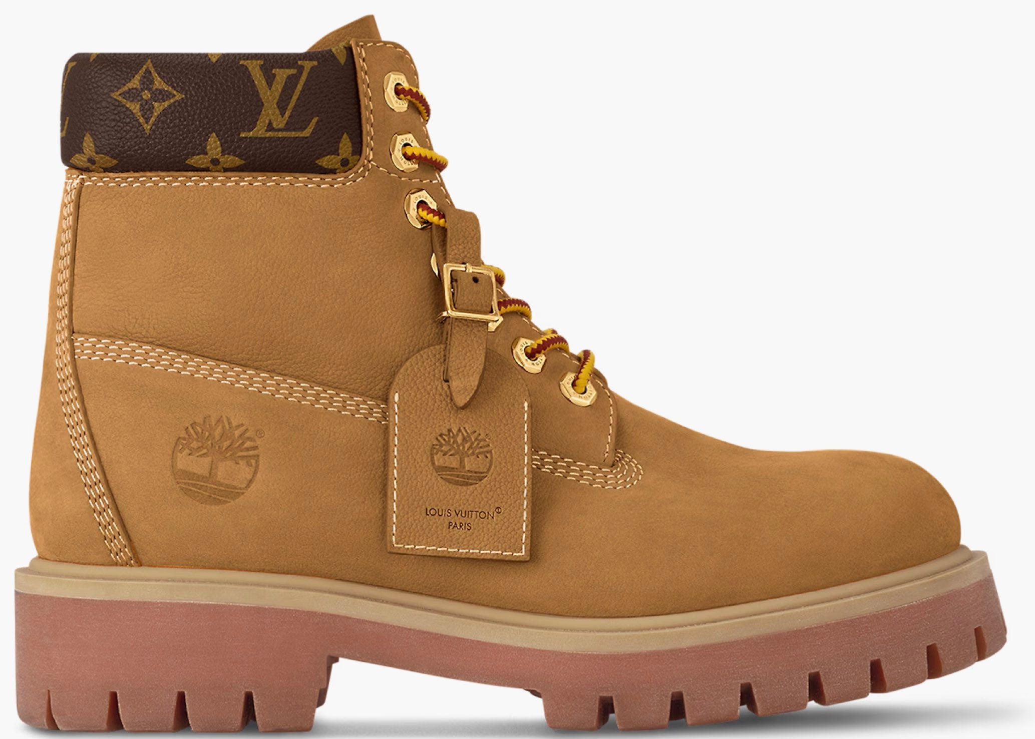 Louis Vuitton Timberland 6" Ankle Boot Wheat 1AD751 Hype Clothinga Limited Edition