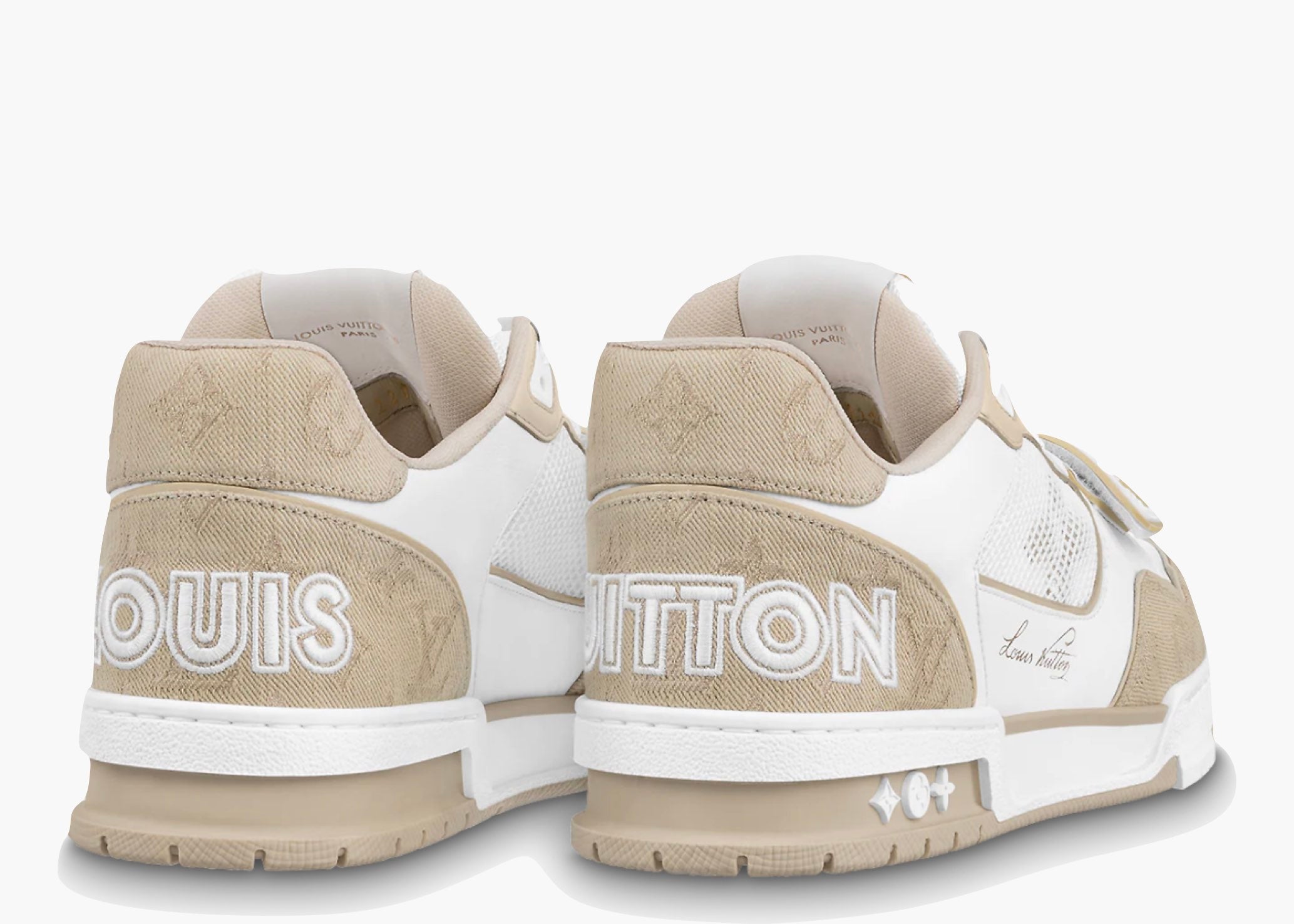 Louis Vuitton Trainer Beige White 1A9ZC3 Hype Clothinga Limited Edition