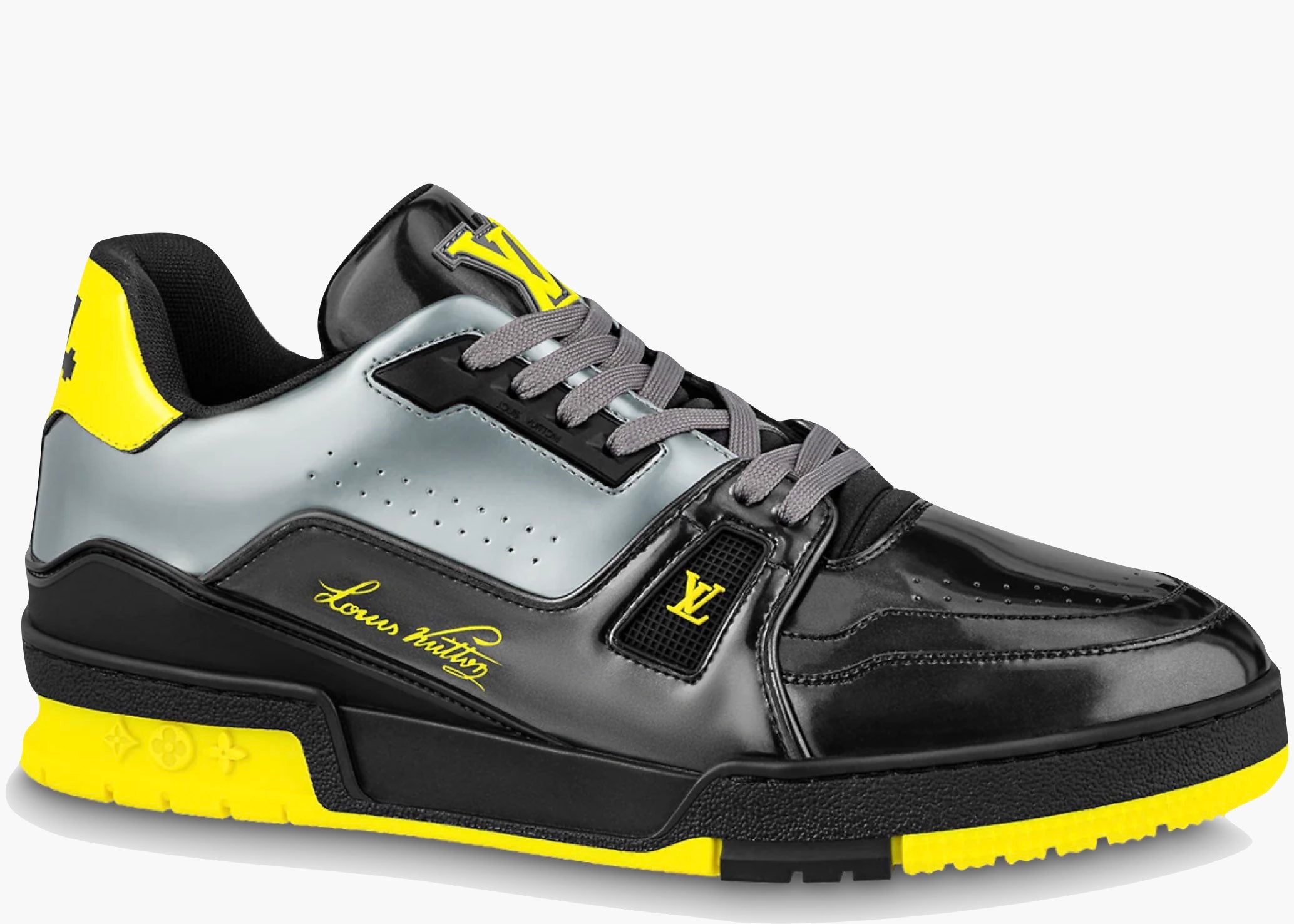 Louis Vuitton Trainer Black Yellow 1A9JTV Hype Clothinga Limited Edition